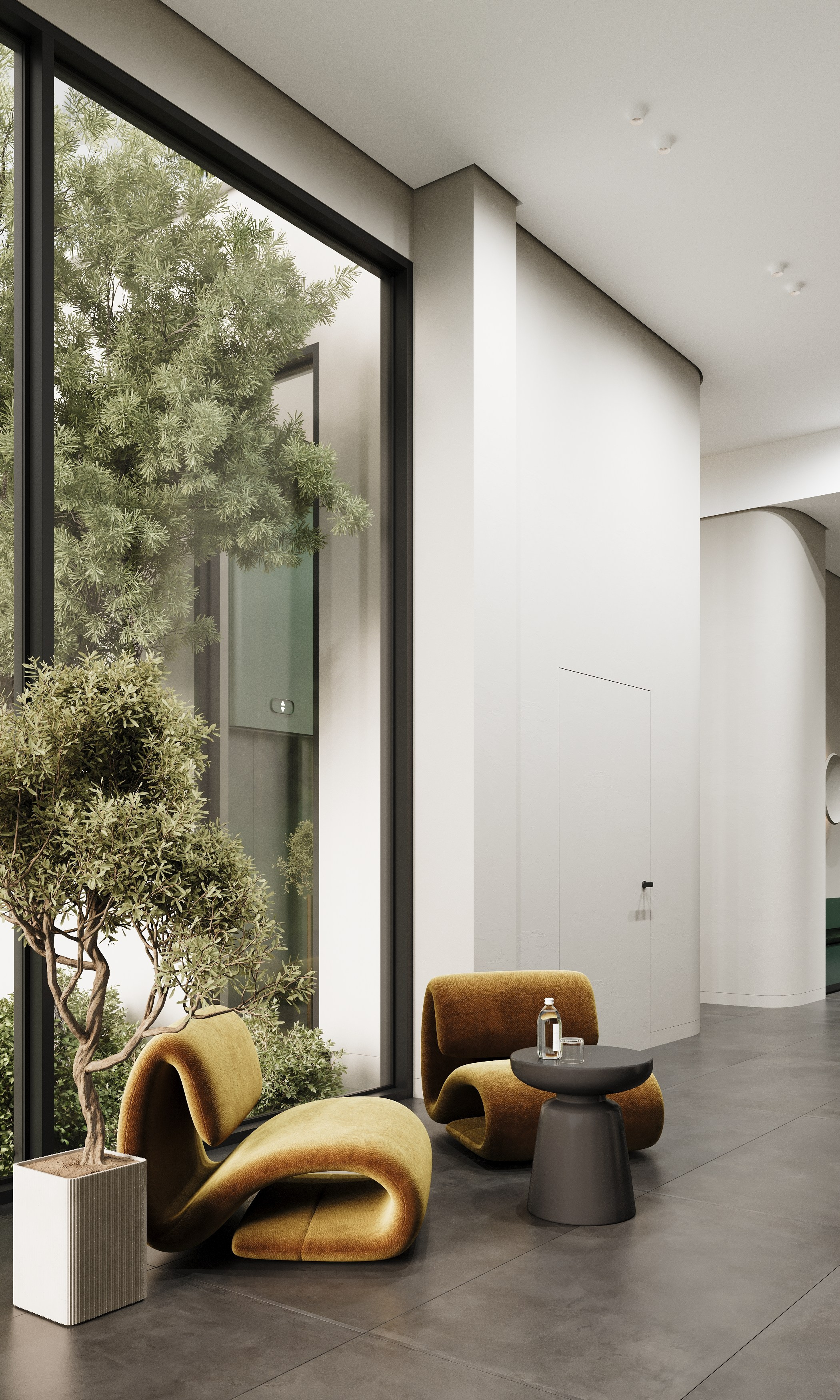 [Green] Common Areas Sochi | Balcon Studio. Середа Юлия | Визуализация