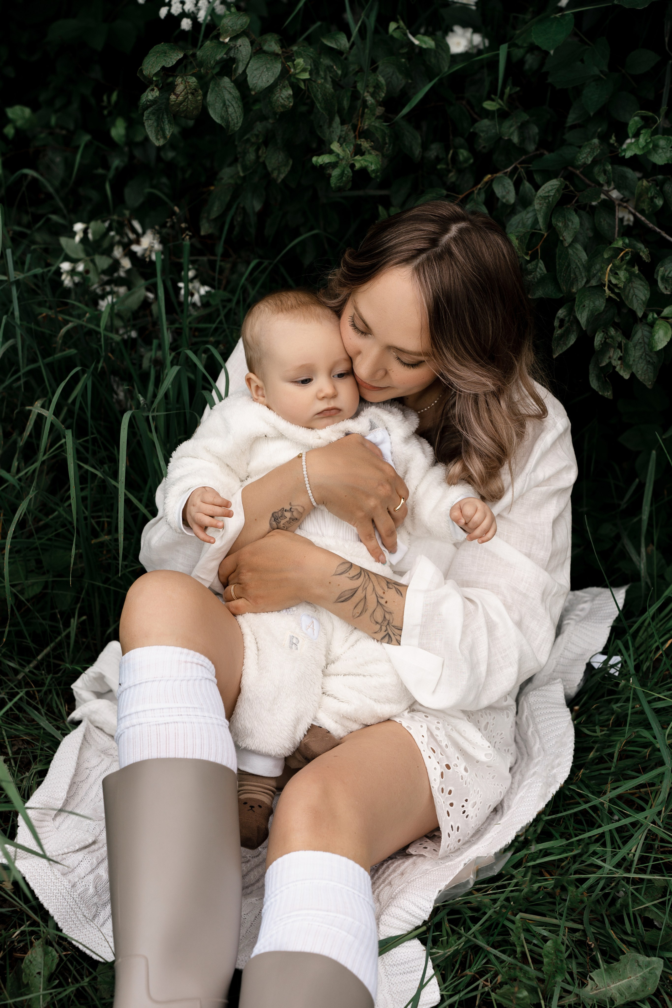 Первые полгодика рядом с мамой. Ваш семейный фотограф в Минске — Вика Трегубова