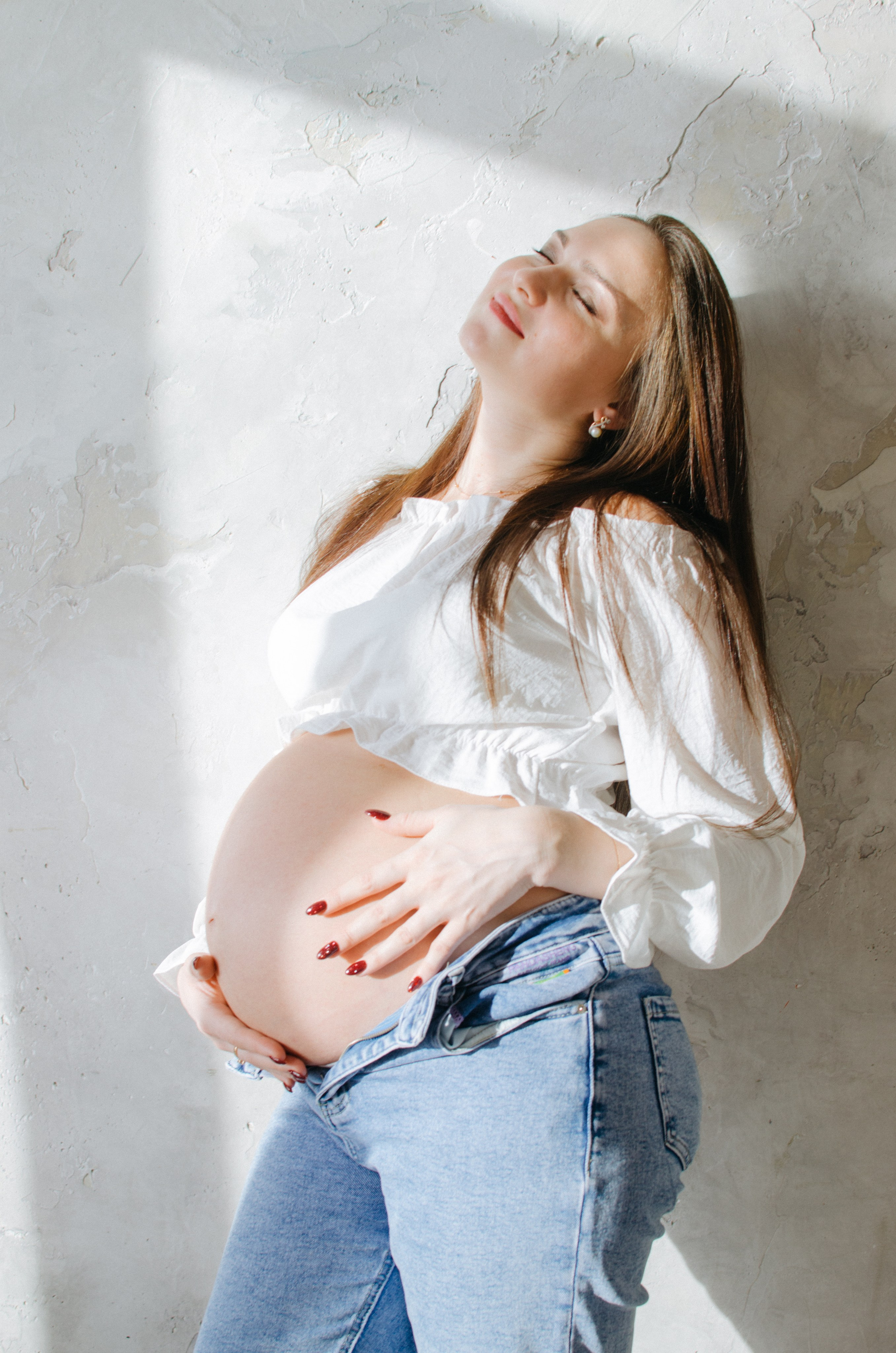 Девушка в ожидание беременности