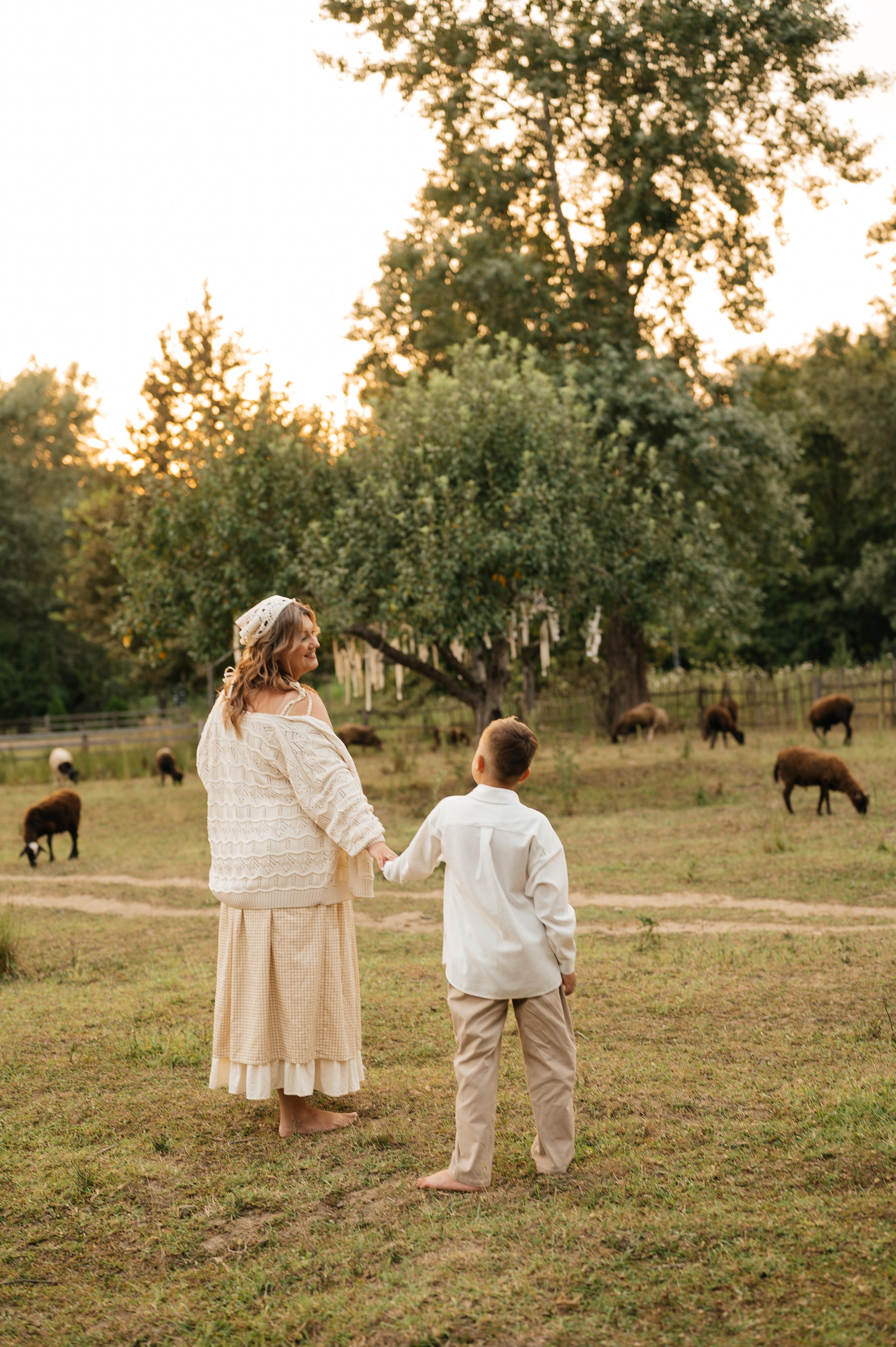 Семейная фотосессия на ферме. Свадебный и семейный фотограф в Краснодаре Алина Мельник