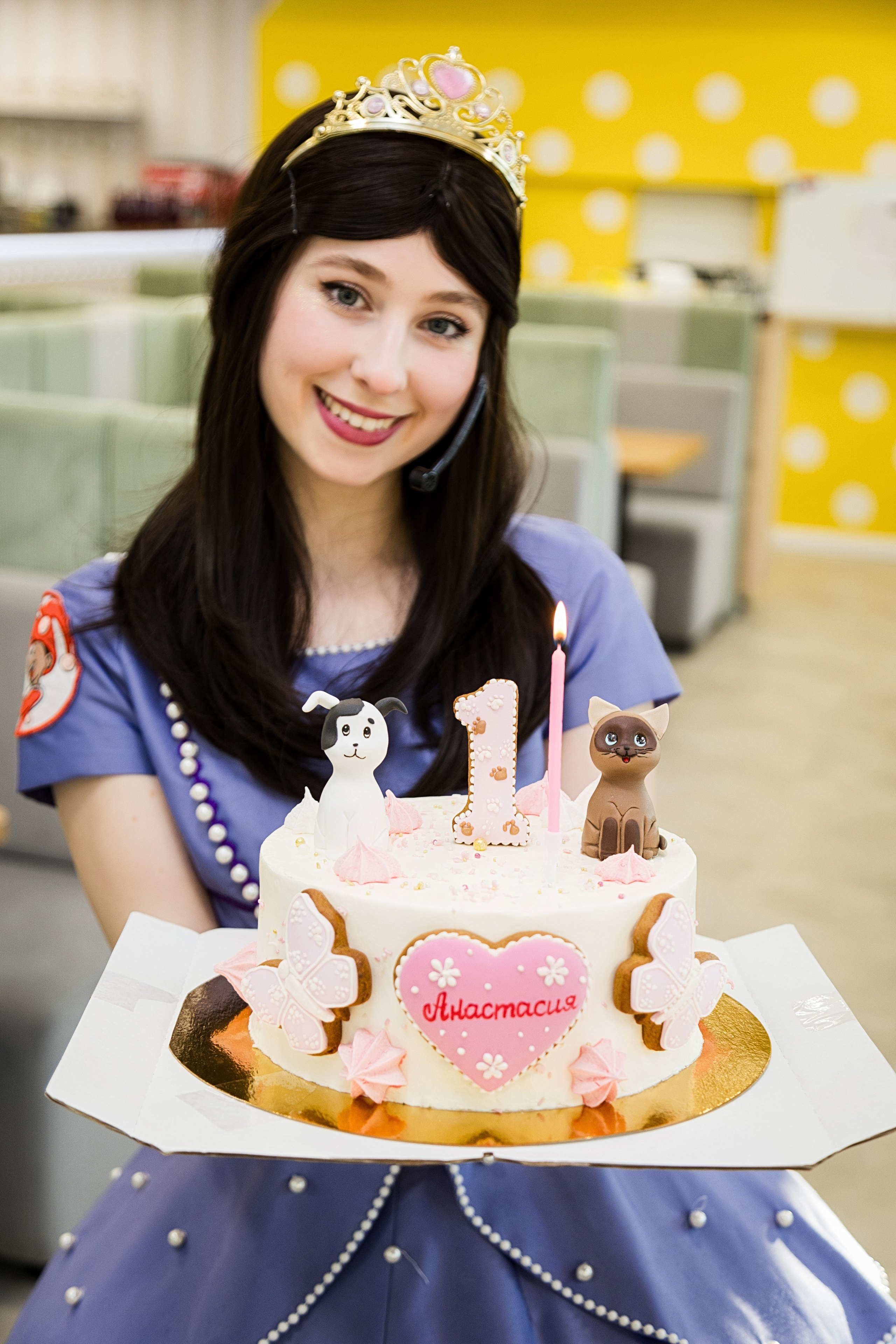 Насте 1 годик. Детский фотограф видеограф в Хабаровске Михаил Орлов