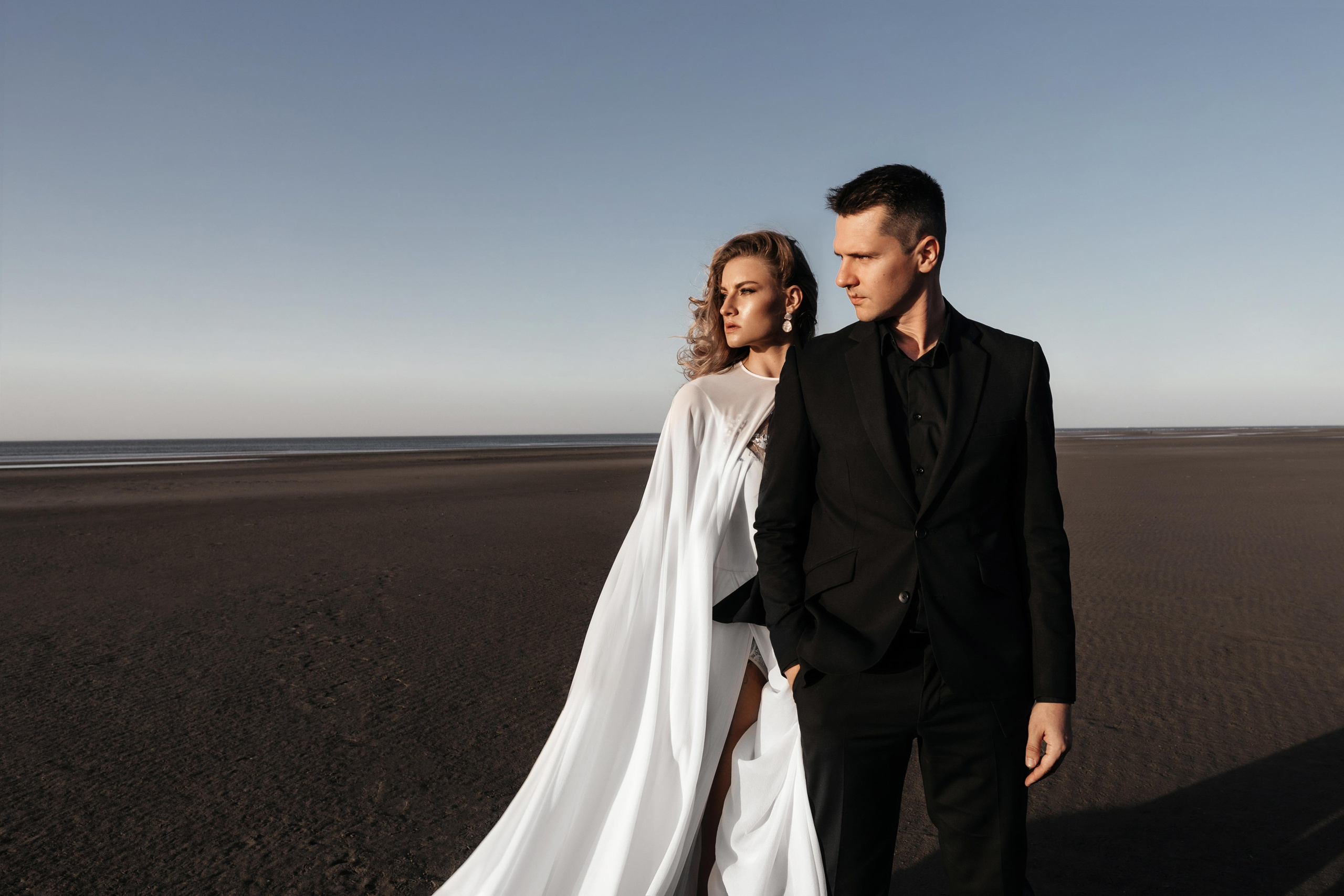 На берегу моря. Свадебный фотограф в Москве Топтыгин Иван