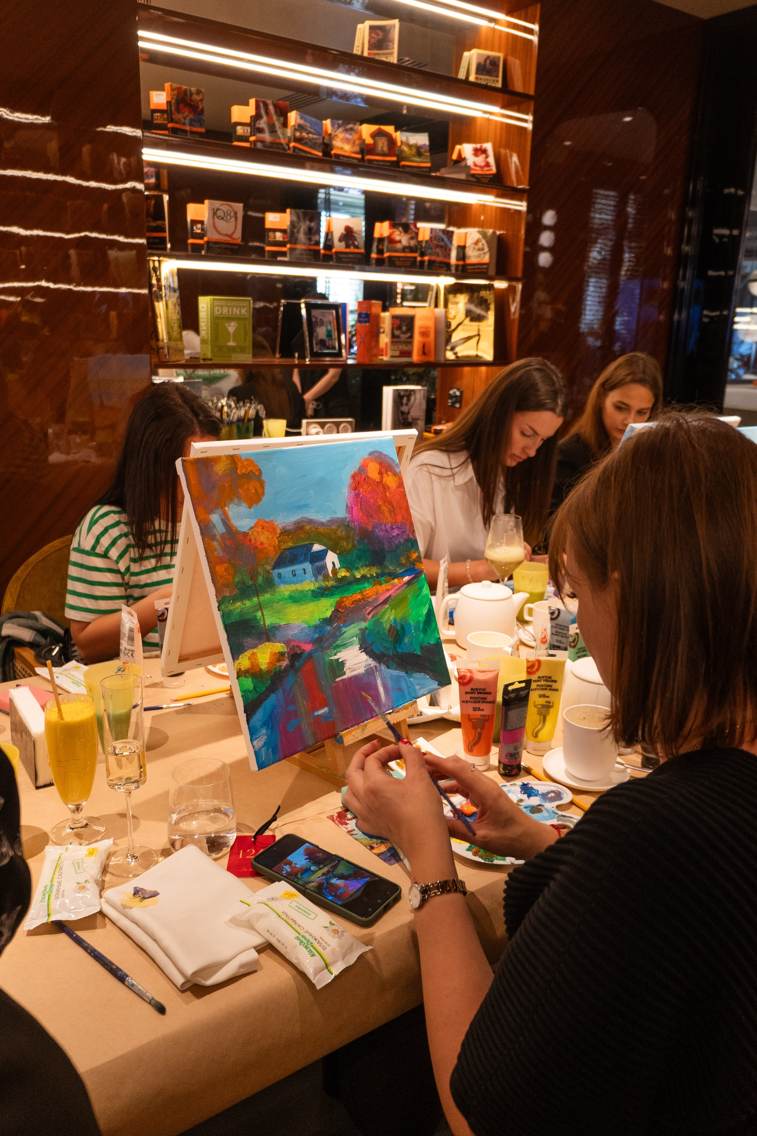 Корпоратив Teach Me Art 3. Портретный фотограф в Москве и Санкт-Петербурге Арина Чех