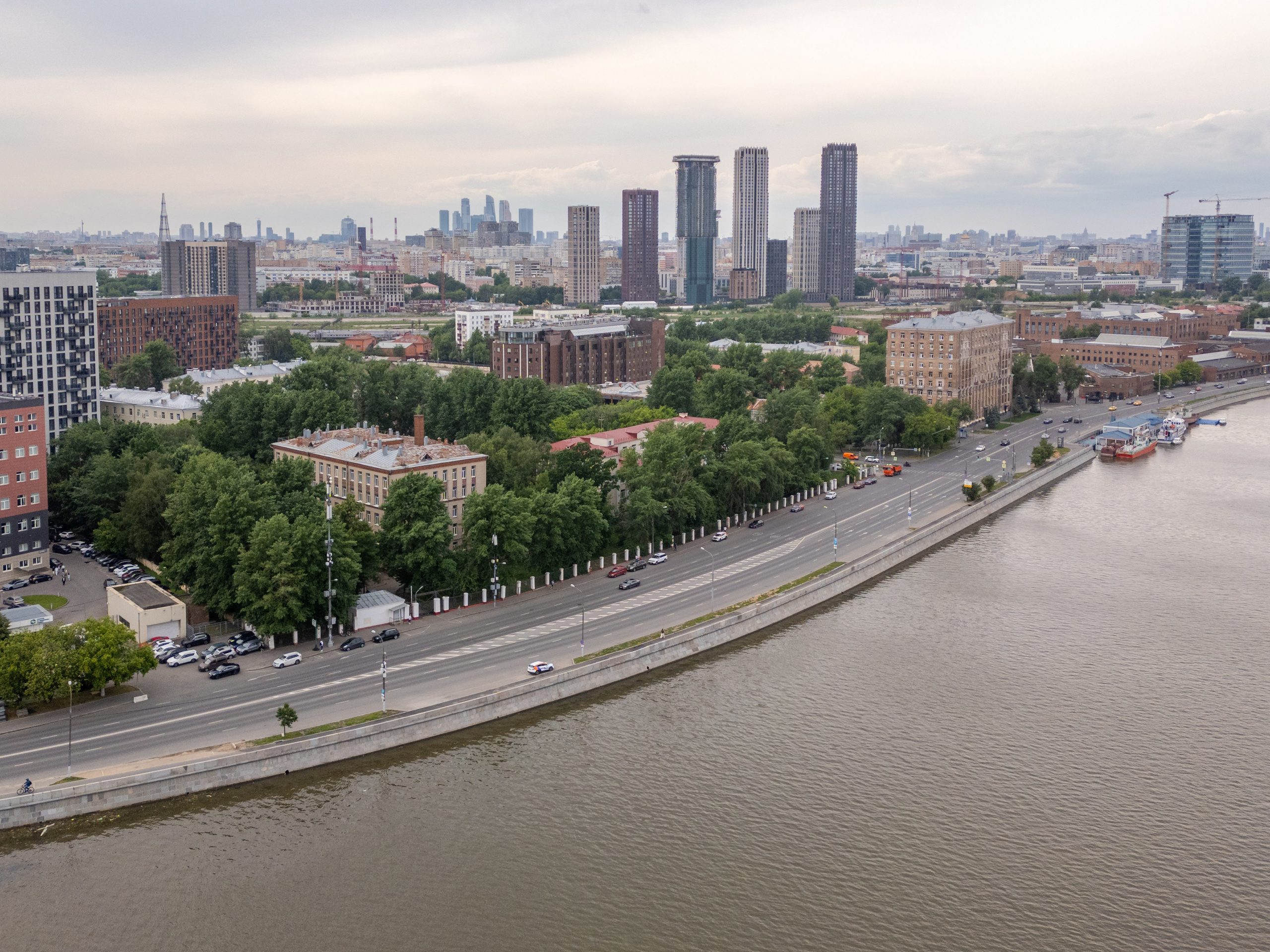 Aerial shoots in architecture. Professional photographer Alexey Nikitin in Moscow