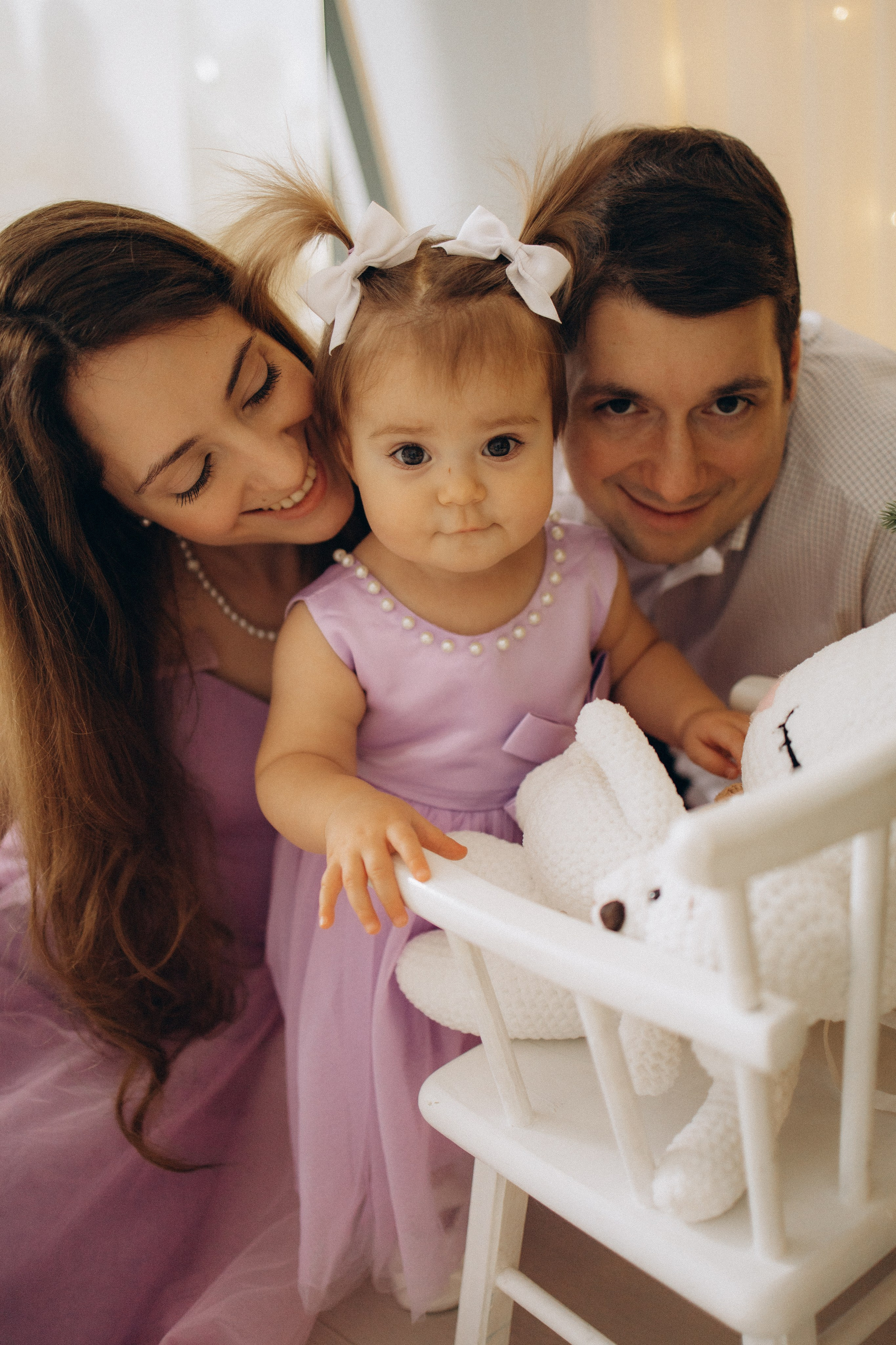 Новый год маленькой Анечки. Семейный фотограф в Москве Анастасия Шалда