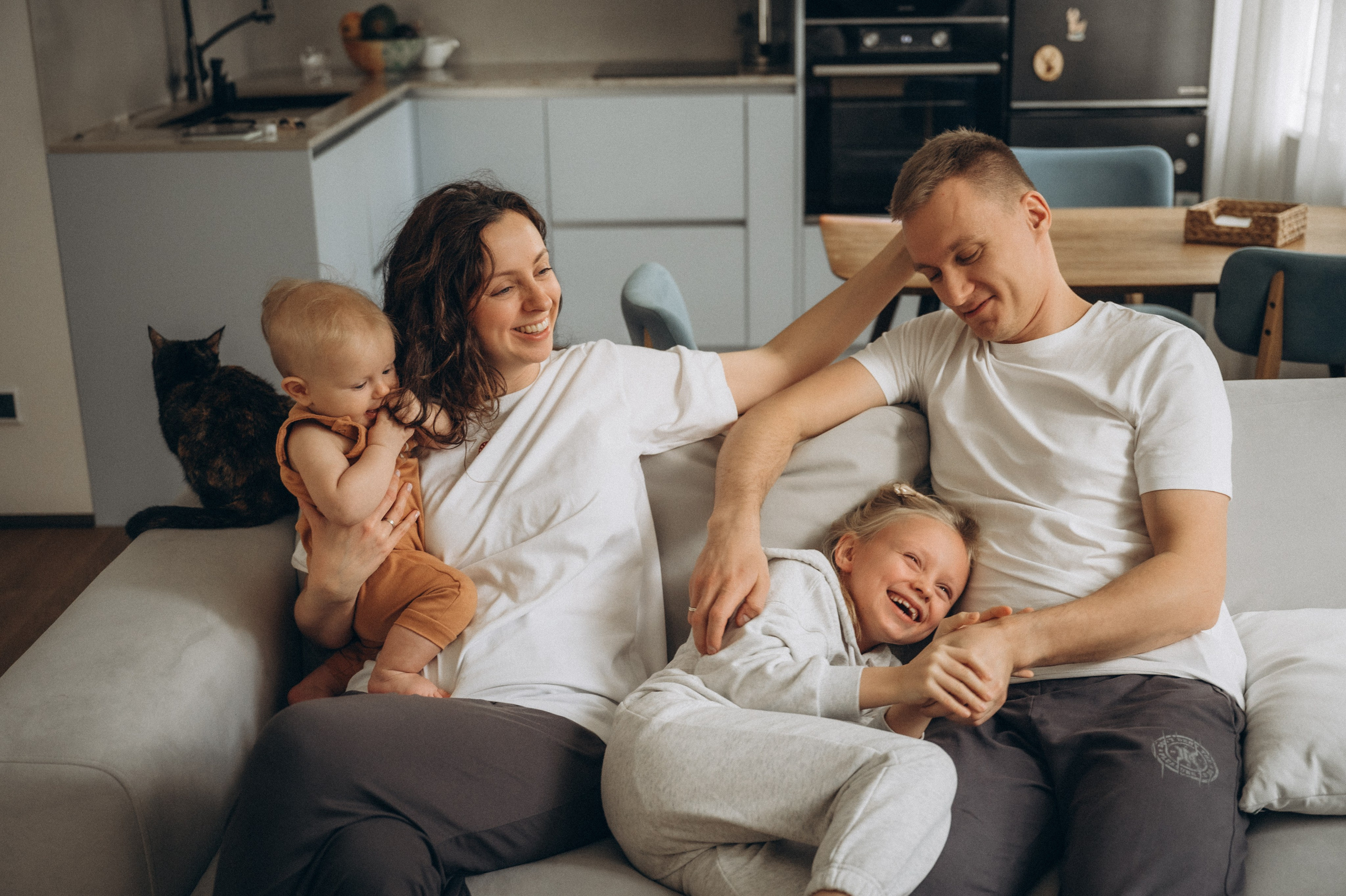 Никита, Яна, Зоя и Ильюша. Фотограф Горбенко Анна