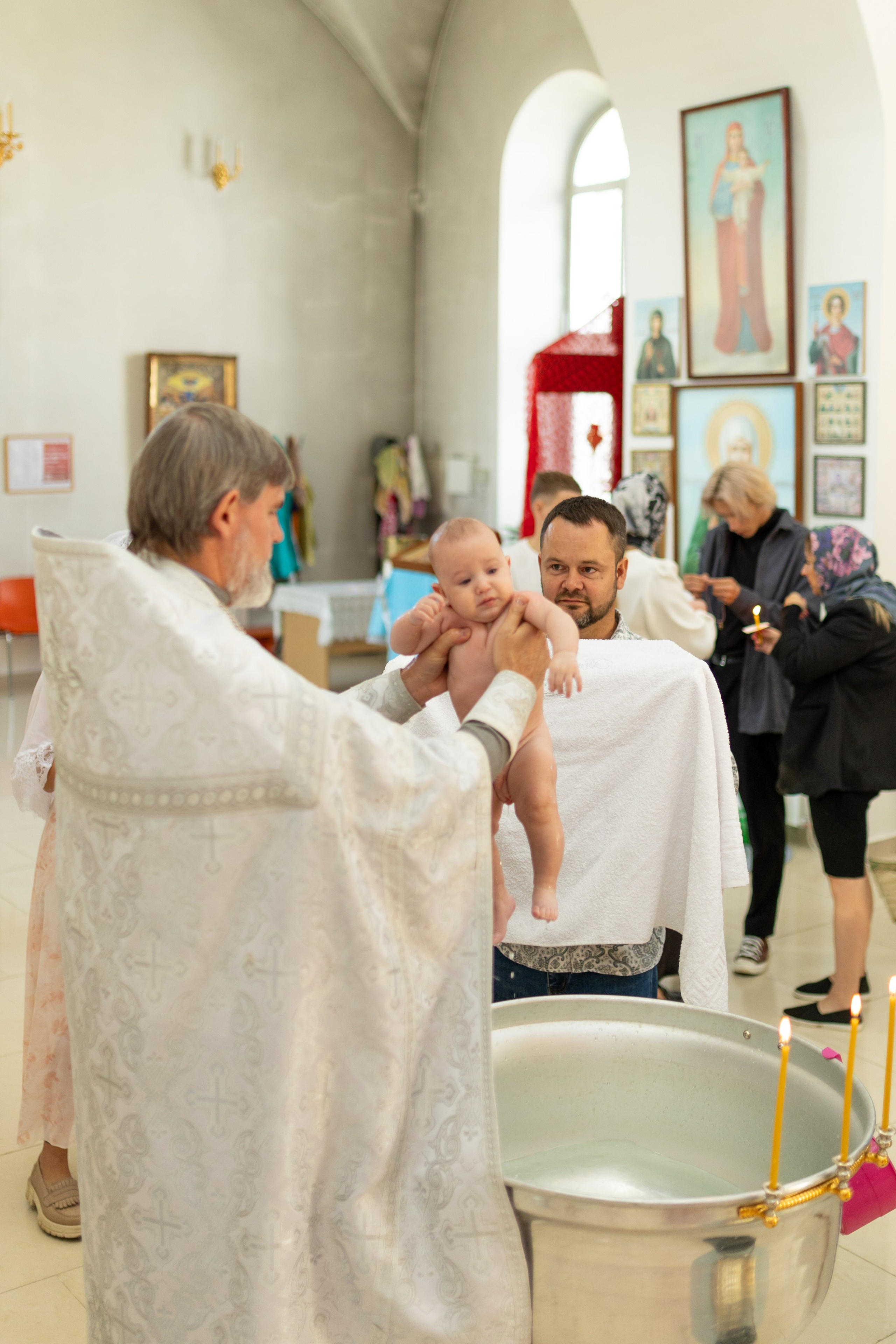 Крещение Артёма (все фото с таинсвта крещения). Фотограф новорожденных. Детский и семейный фотограф Марьяна Юдина