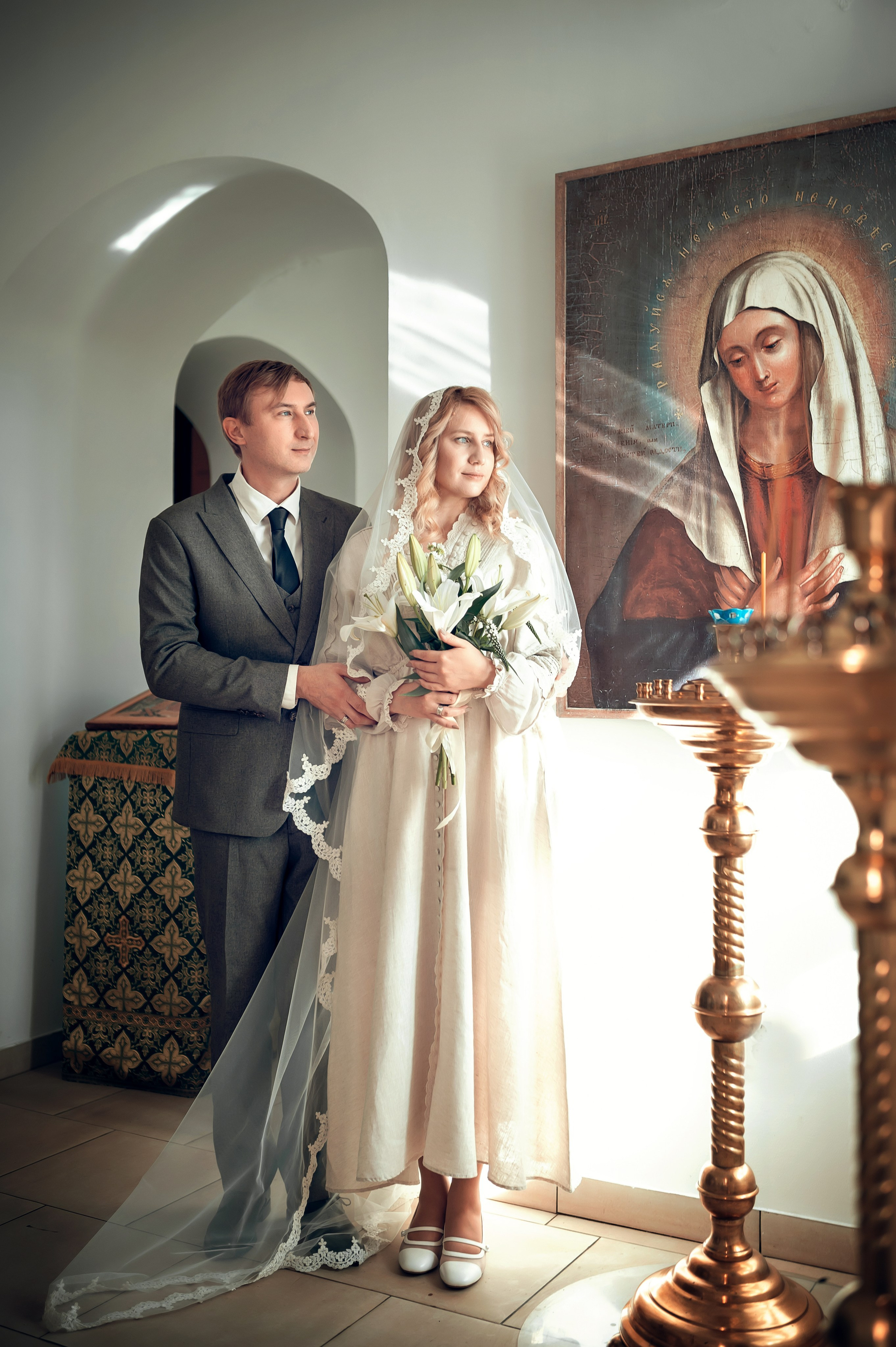 Таинство Венчания (постановочная съемка). Moscow_CPC