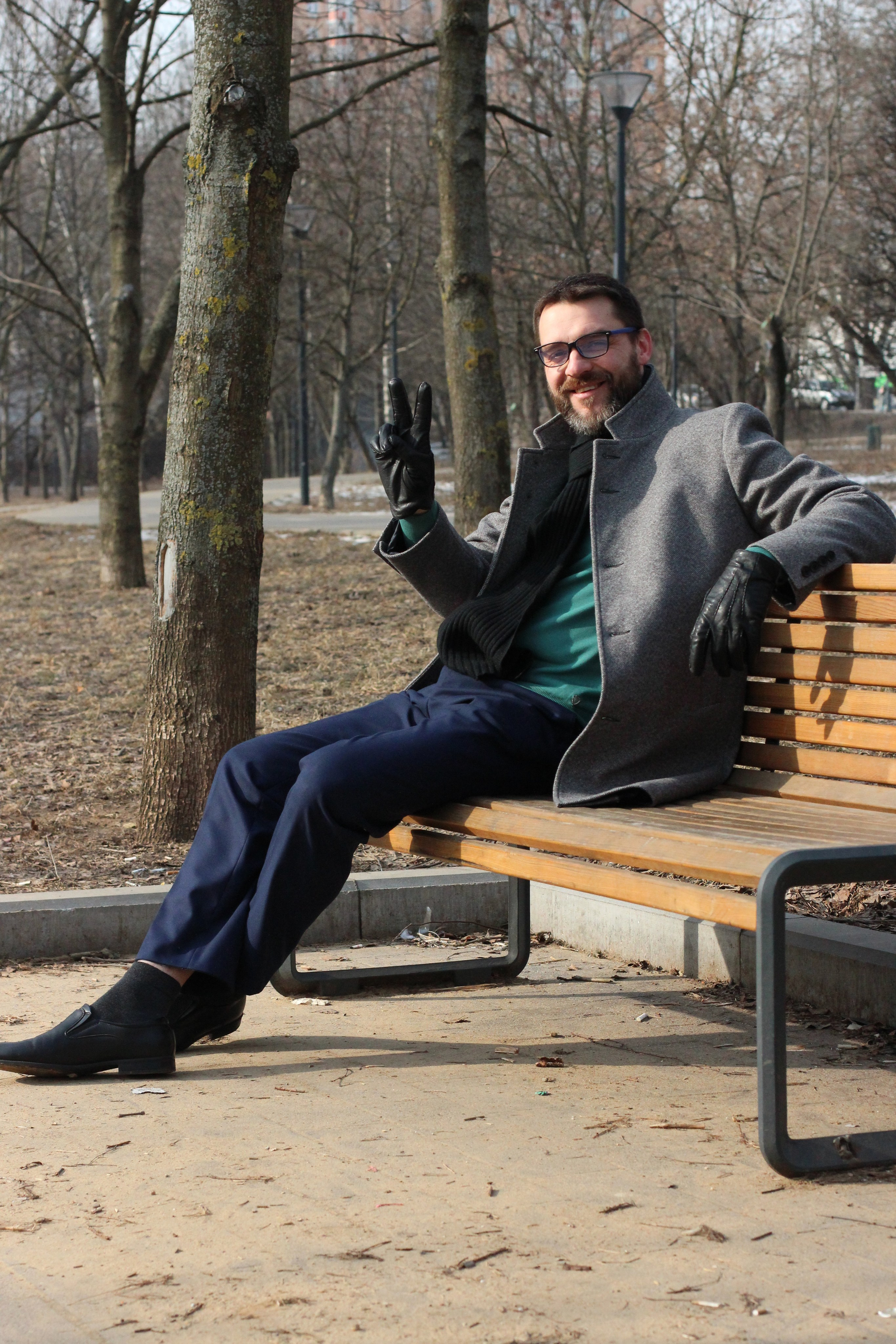 Максим, прогулочная фотосессия по парку Яуза. Ваш личный фотограф в Москве Мила
