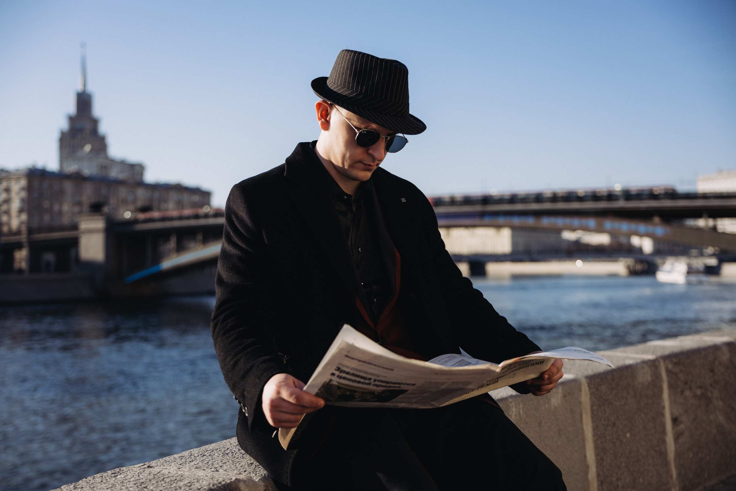 Мужская портретная фотосессия