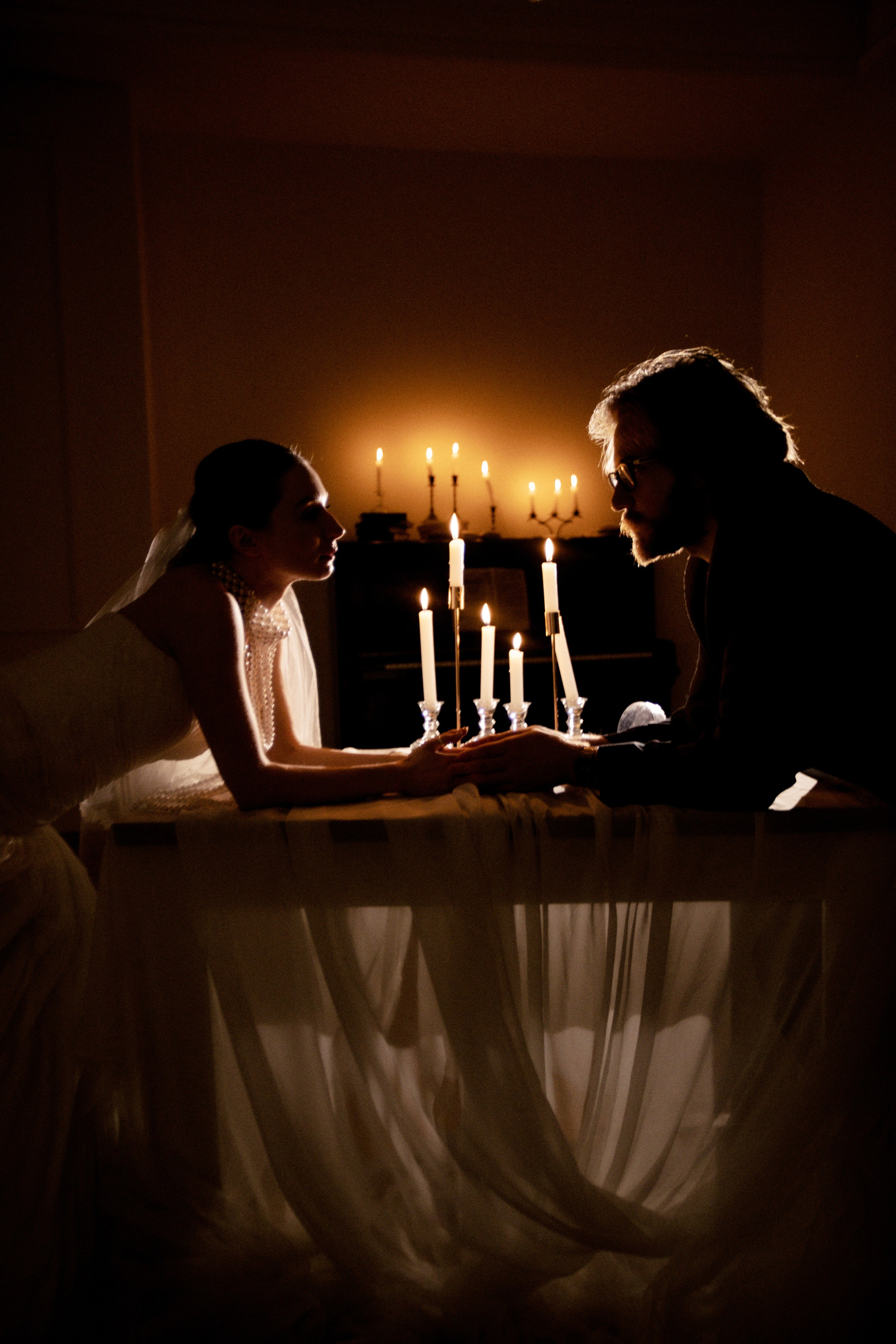 Вечер*свечи*поцелуи. Фотограф Яна Белая