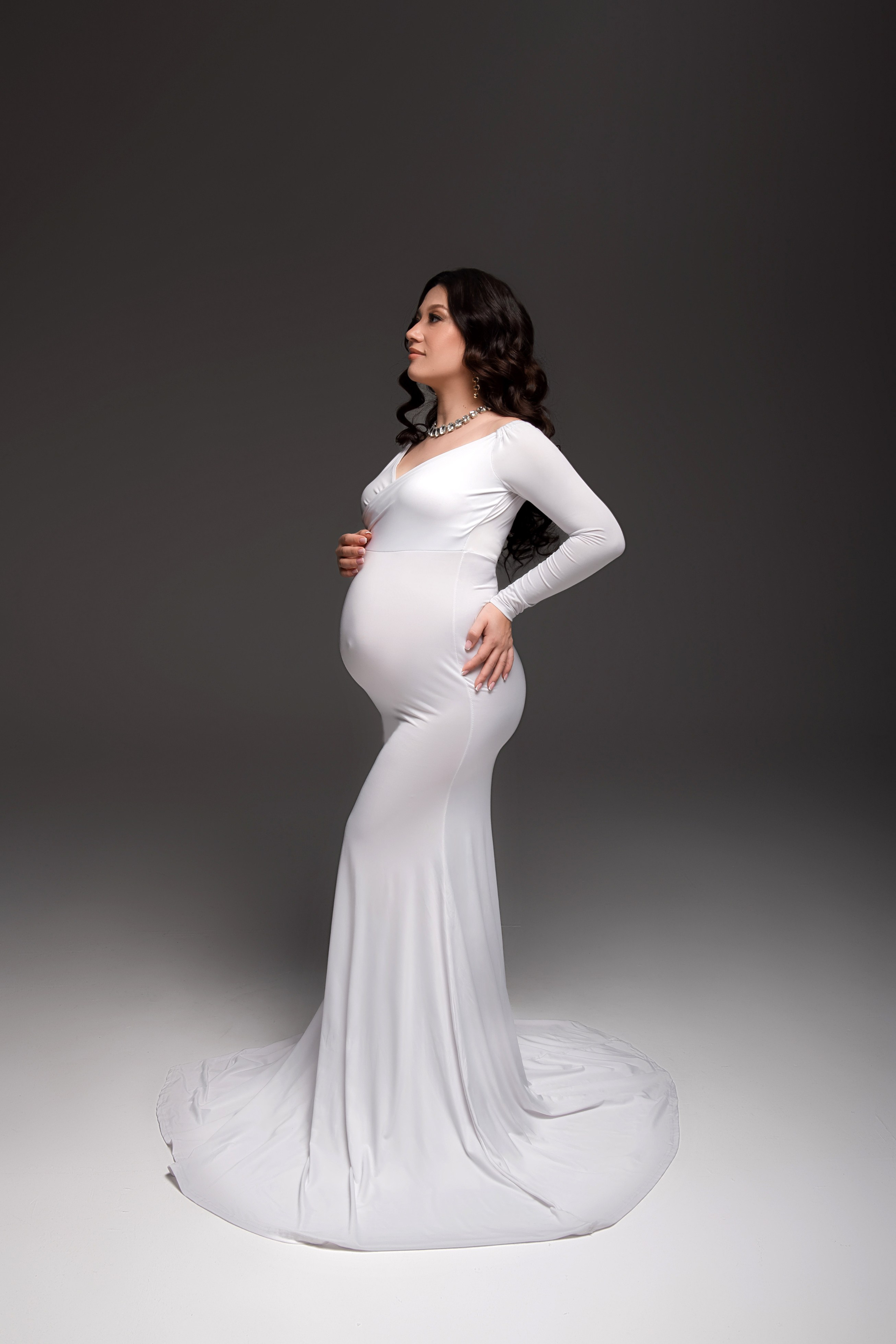 Белое платье 42-50. Фотограф Анна Качан