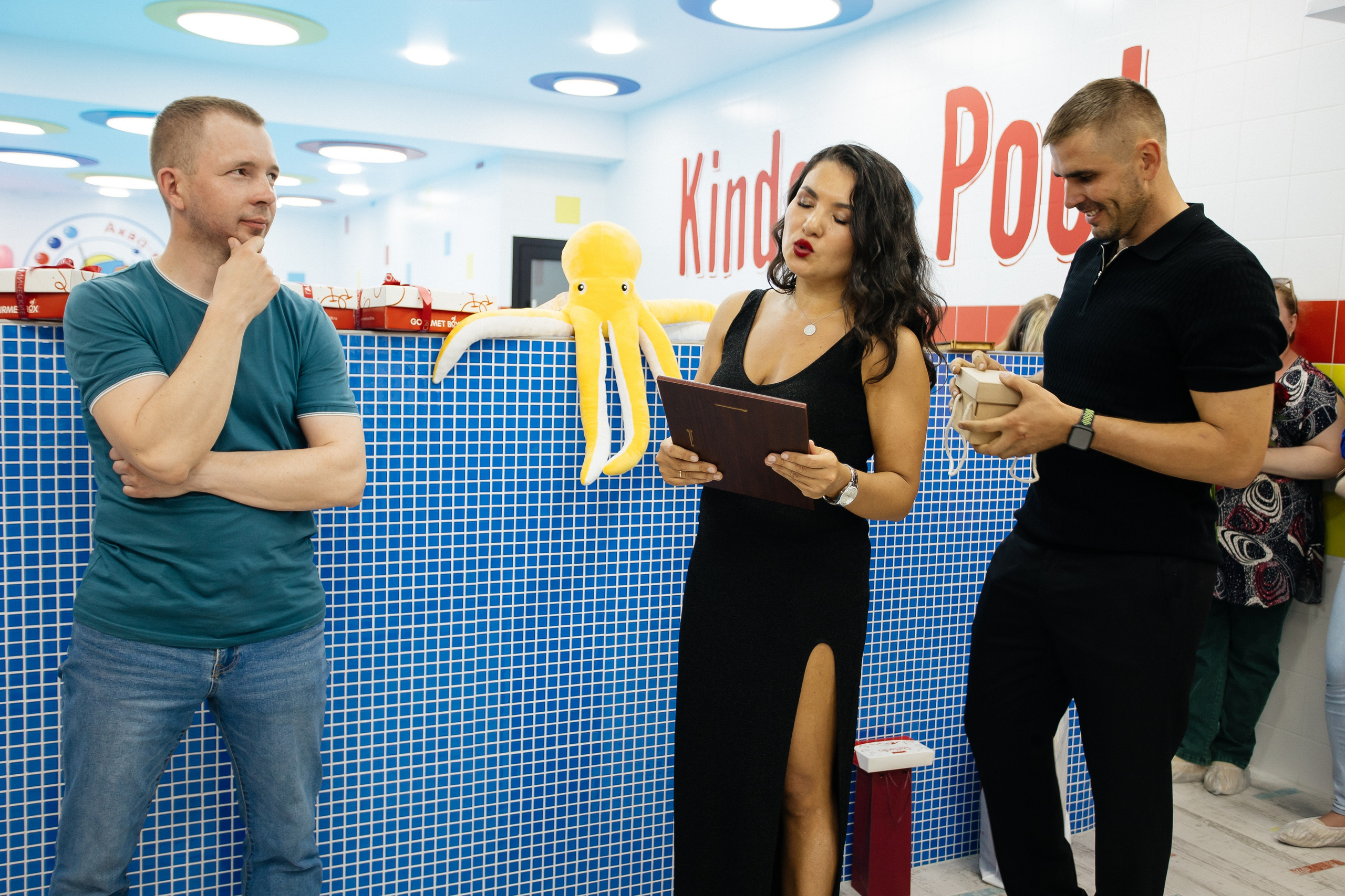 Открытие бассейна. Фотограф в Иркутске