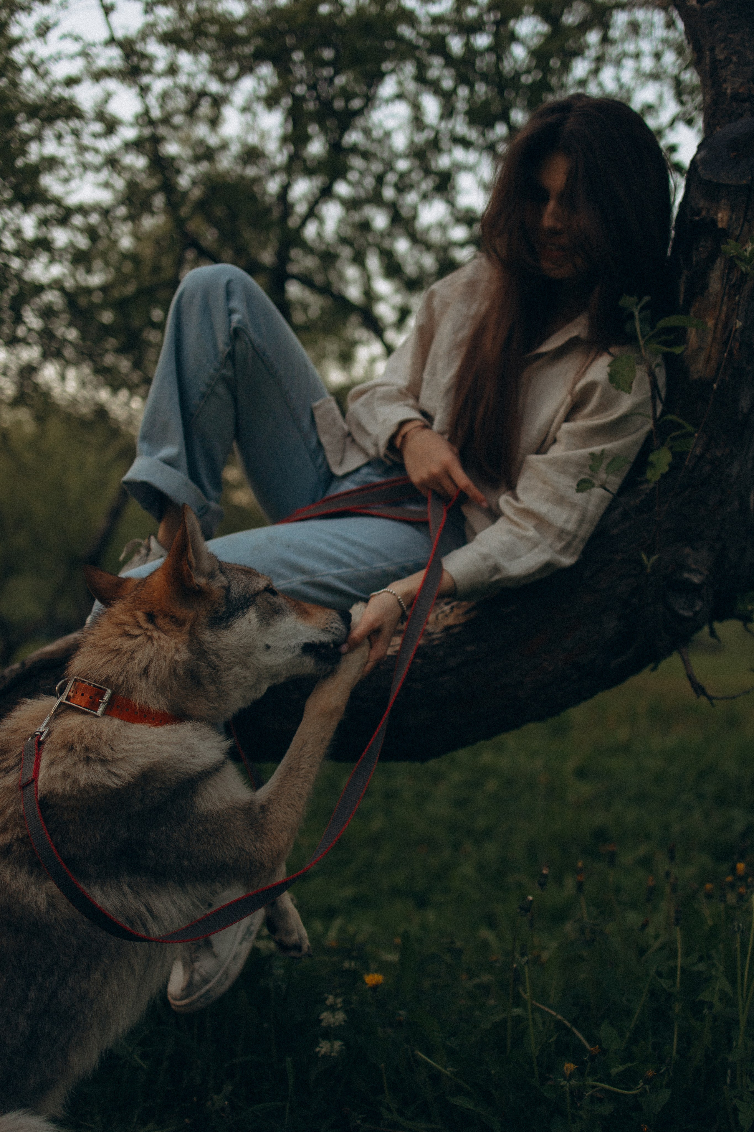 Аня и ее семья. Фотораф — анималист Мария Шистка