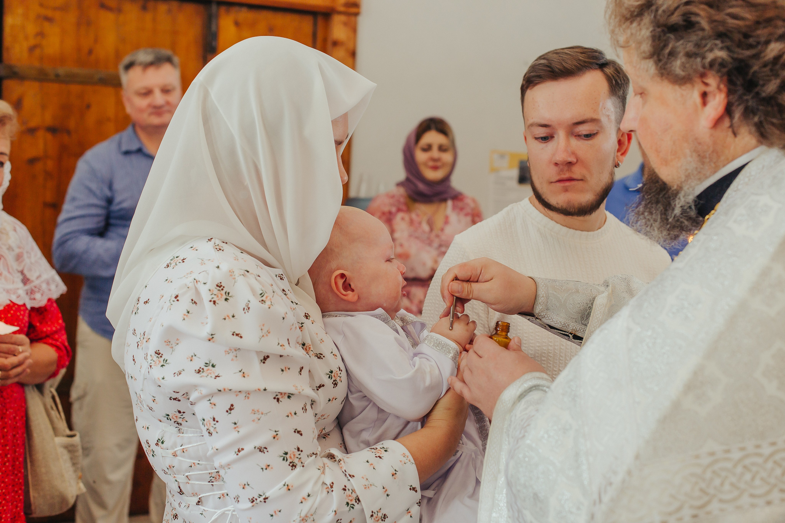 Фотосъемка Крещения в Сергиевом Посаде. Фотограф новорожденных и детский в Сергиевом Посаде Кругликова Юлия