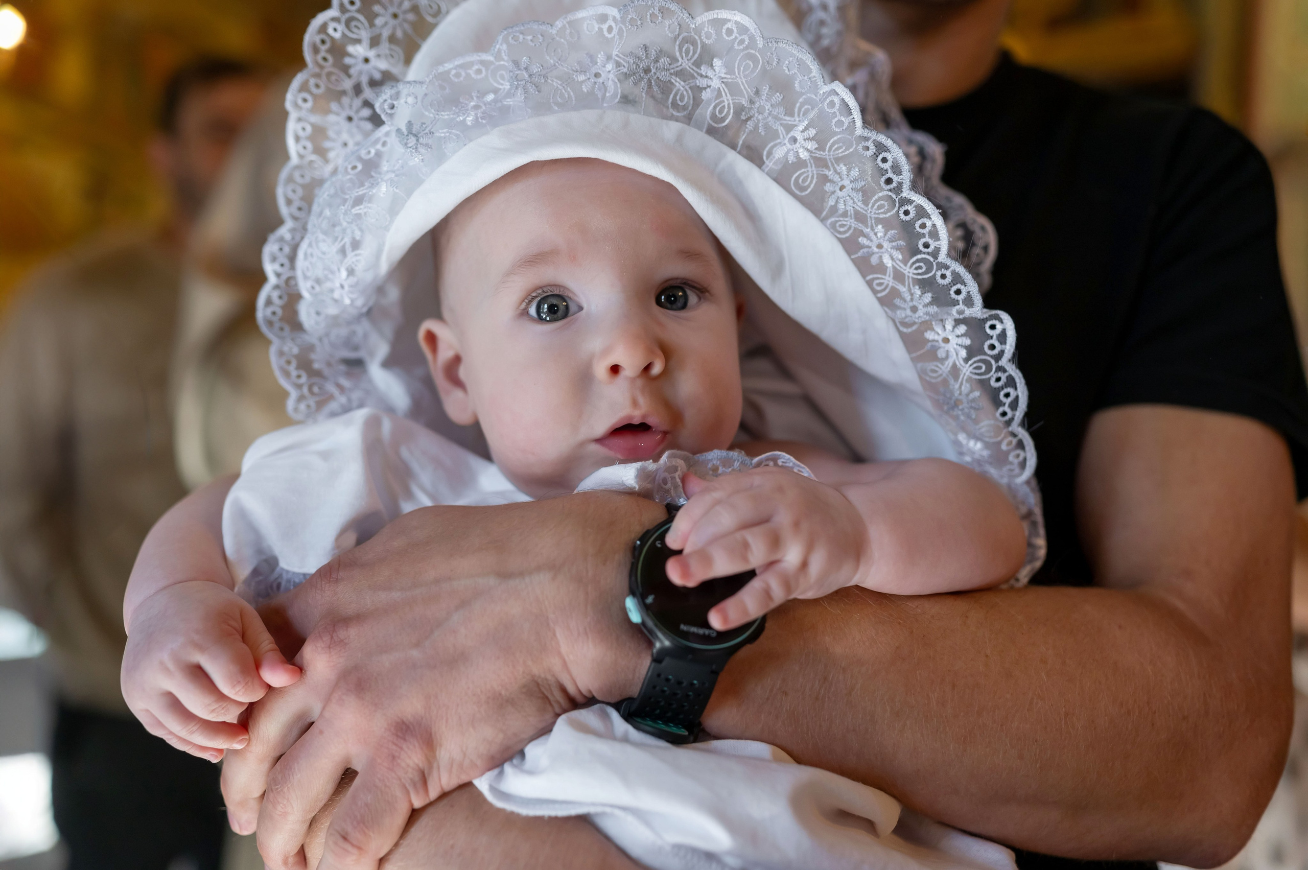 Крещение Георгия в Сергиевском храме пос. Кратово. Семейный фотограф в г. Воскресенск Наталия Молева