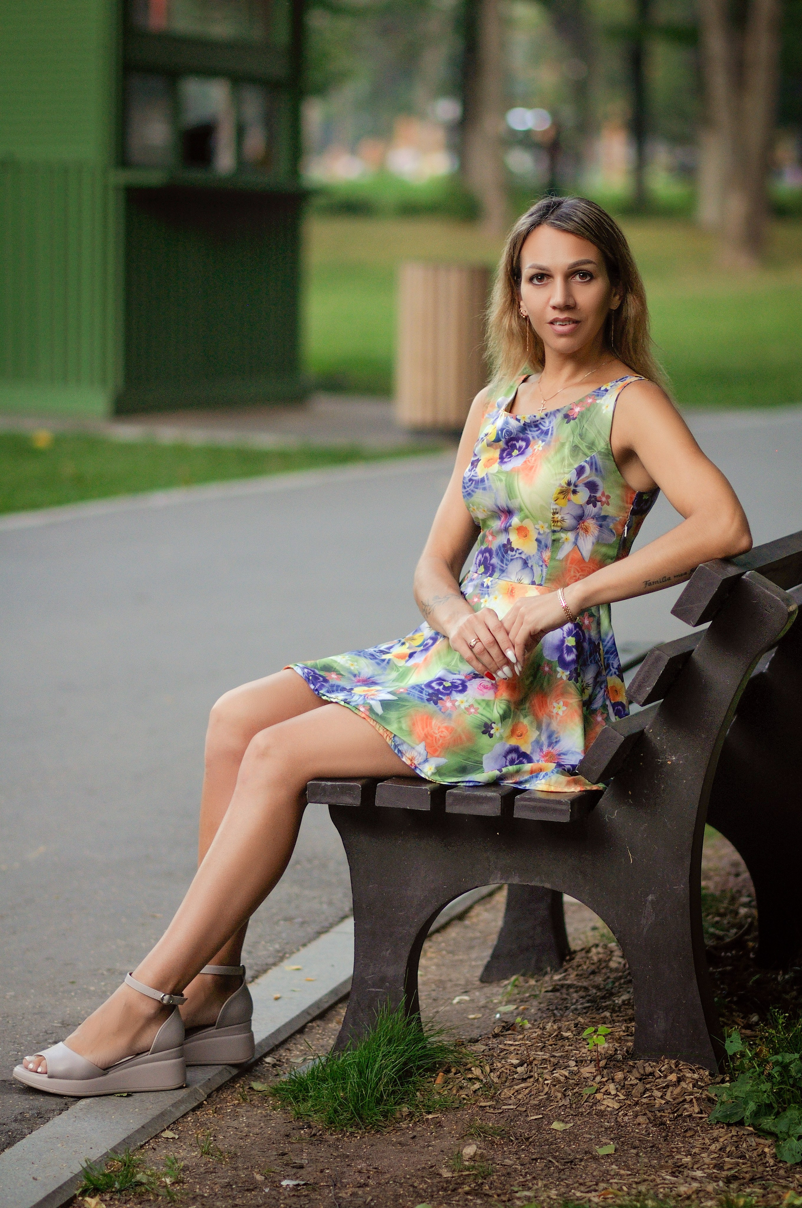 прогулка в парке Швейцария