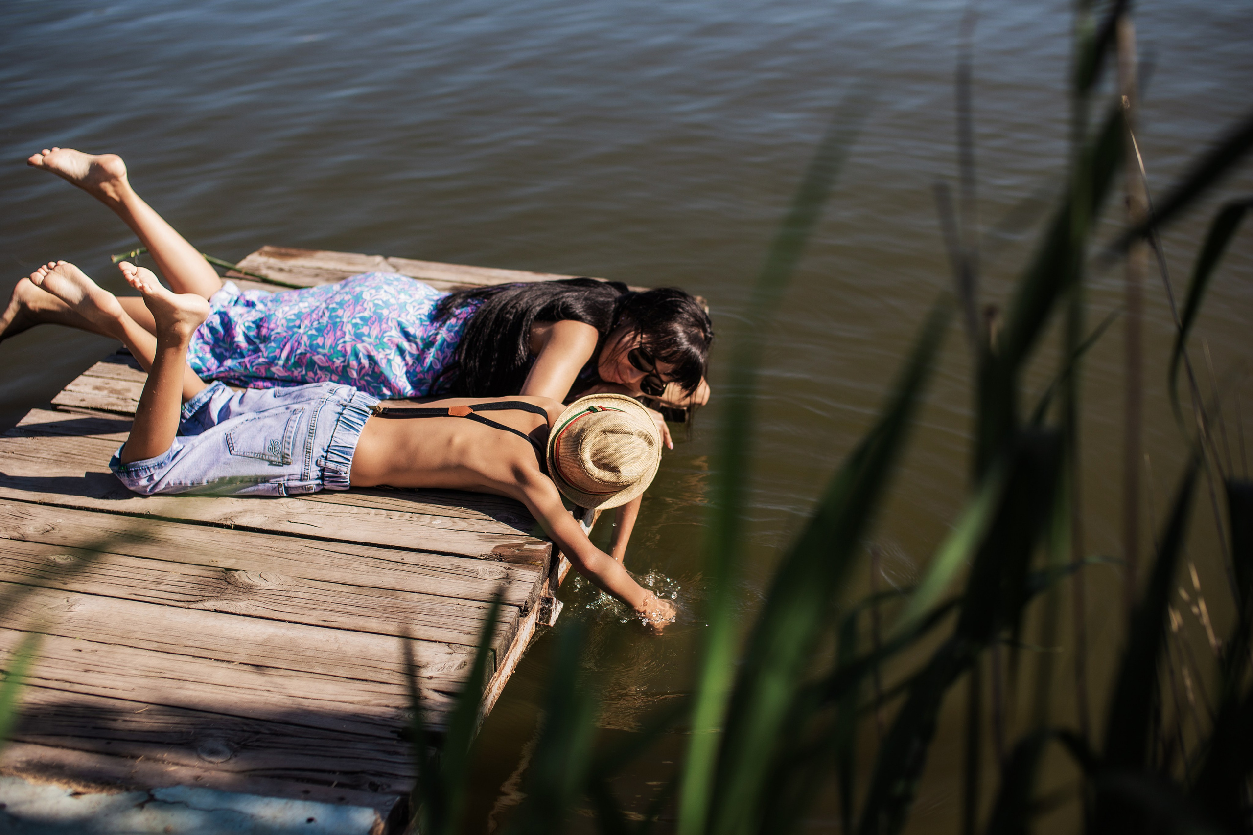 На рыбалке. Семейный фотограф в Саратове