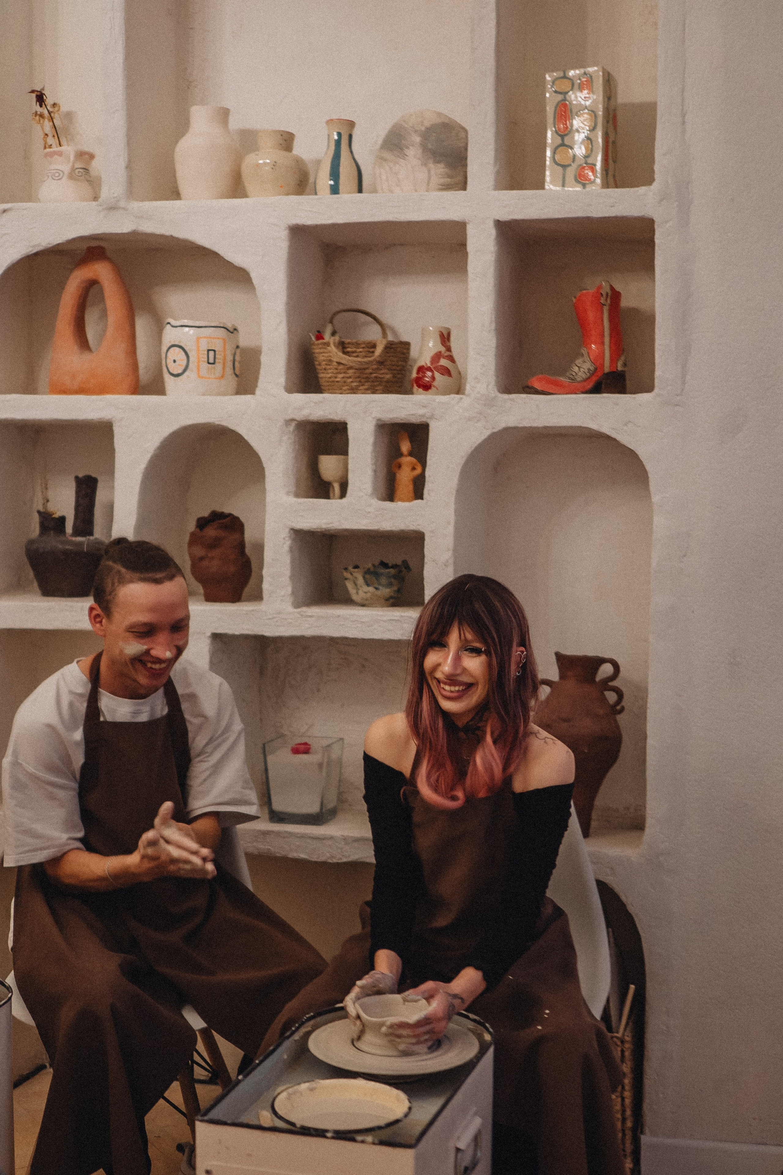 СВИДАНИЕ В ГОНЧАРНОЙ МАСТЕРСКОЙ. Профессиональный фотограф, Санкт-Петербург — Виктория Богомолова