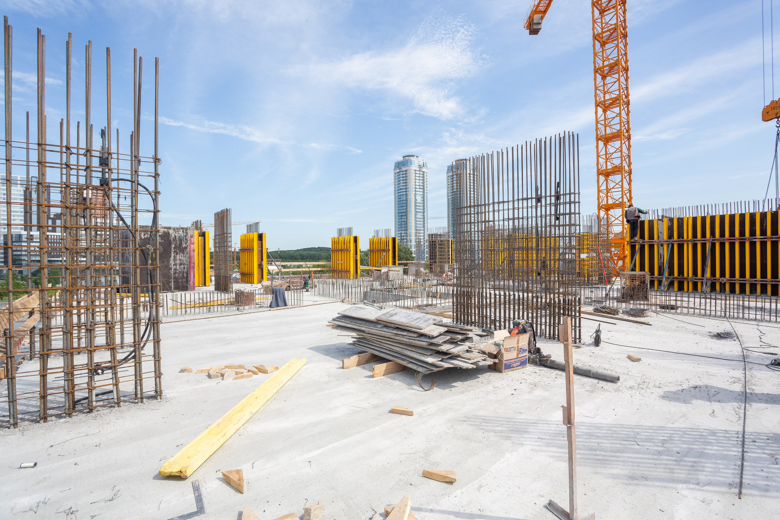 Строительство. Фотограф Алексей Зарецкий