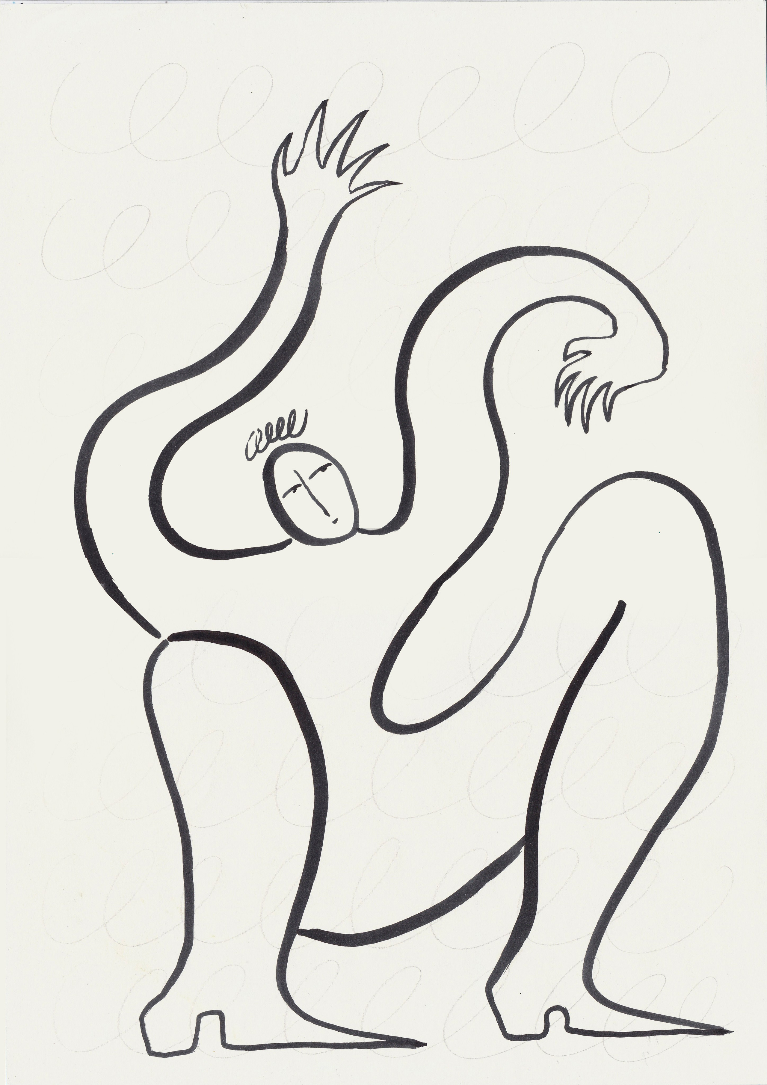 Ink Drawings. Portfolio Birdcrush