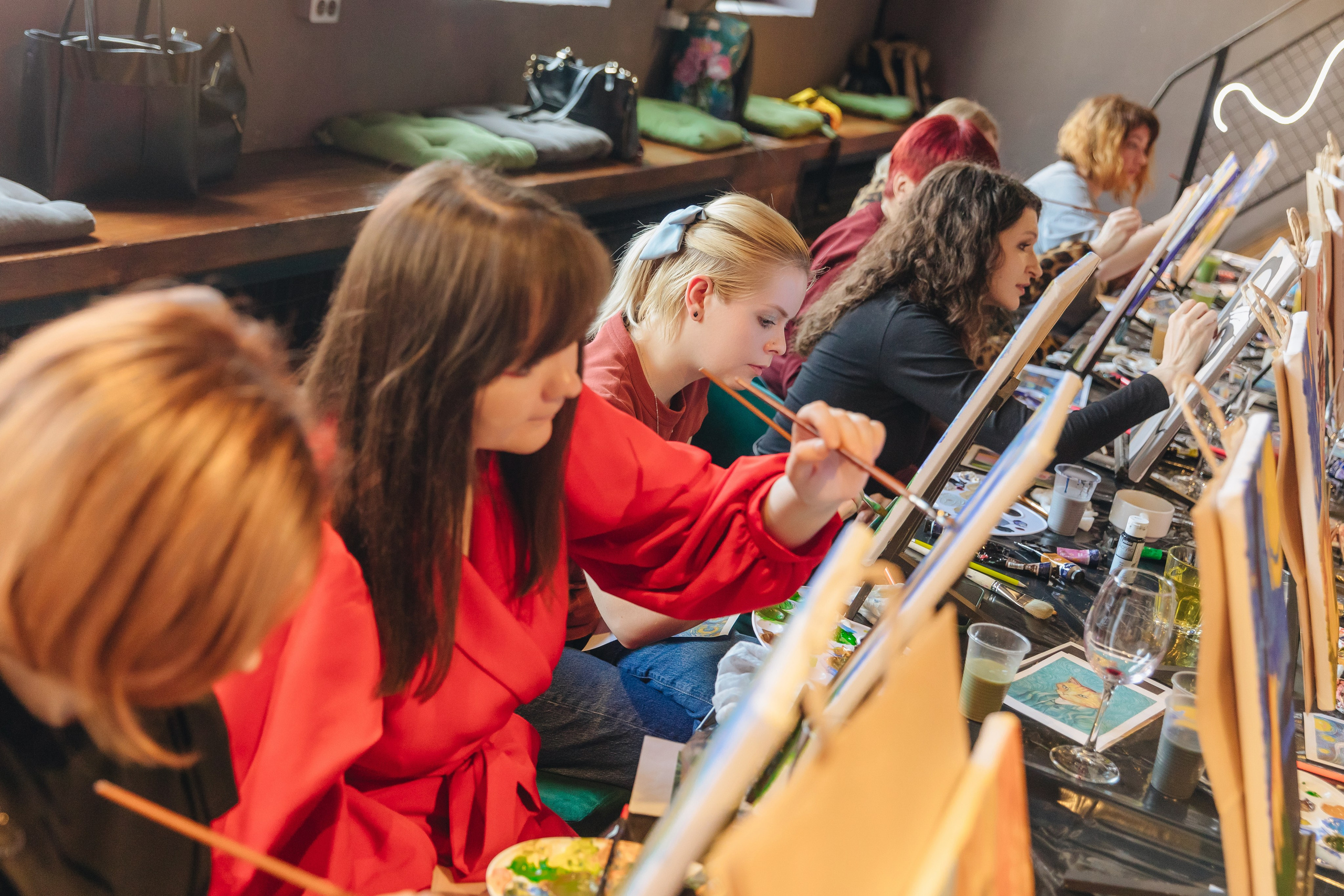 Арт-вечеринка. Семейный фотограф в Санкт-Петербурге Ева Маркова