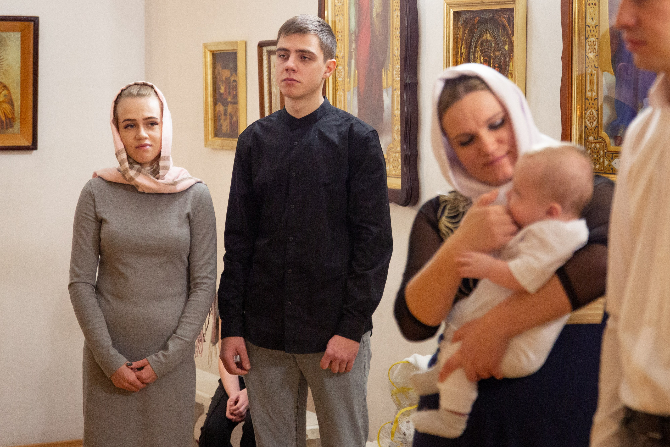 Таинство крещения. Фотограф Комаров Сергей