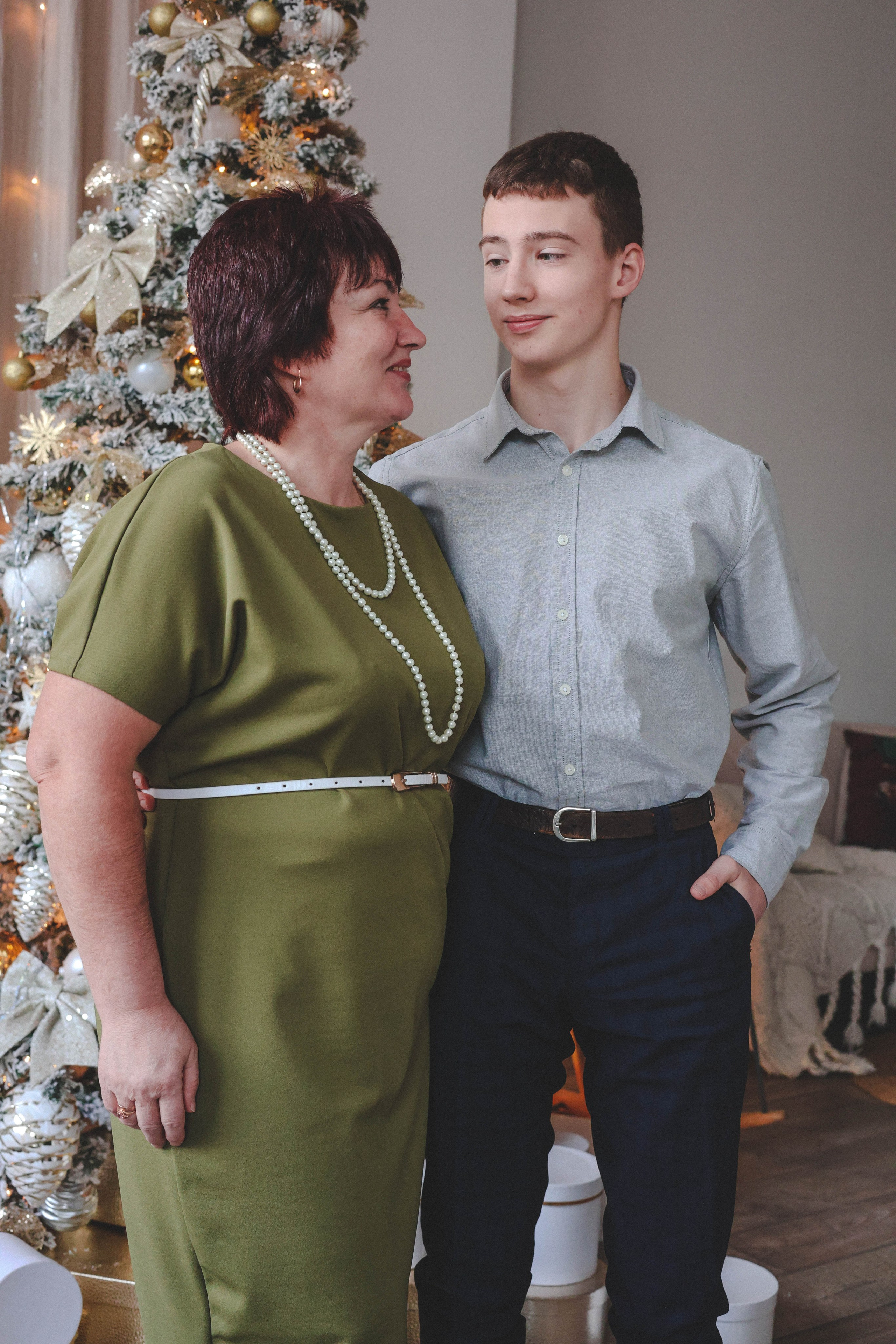 Новогодняя история «Светлана и ее семья». Фотограф в Москве Анастасия Калинина