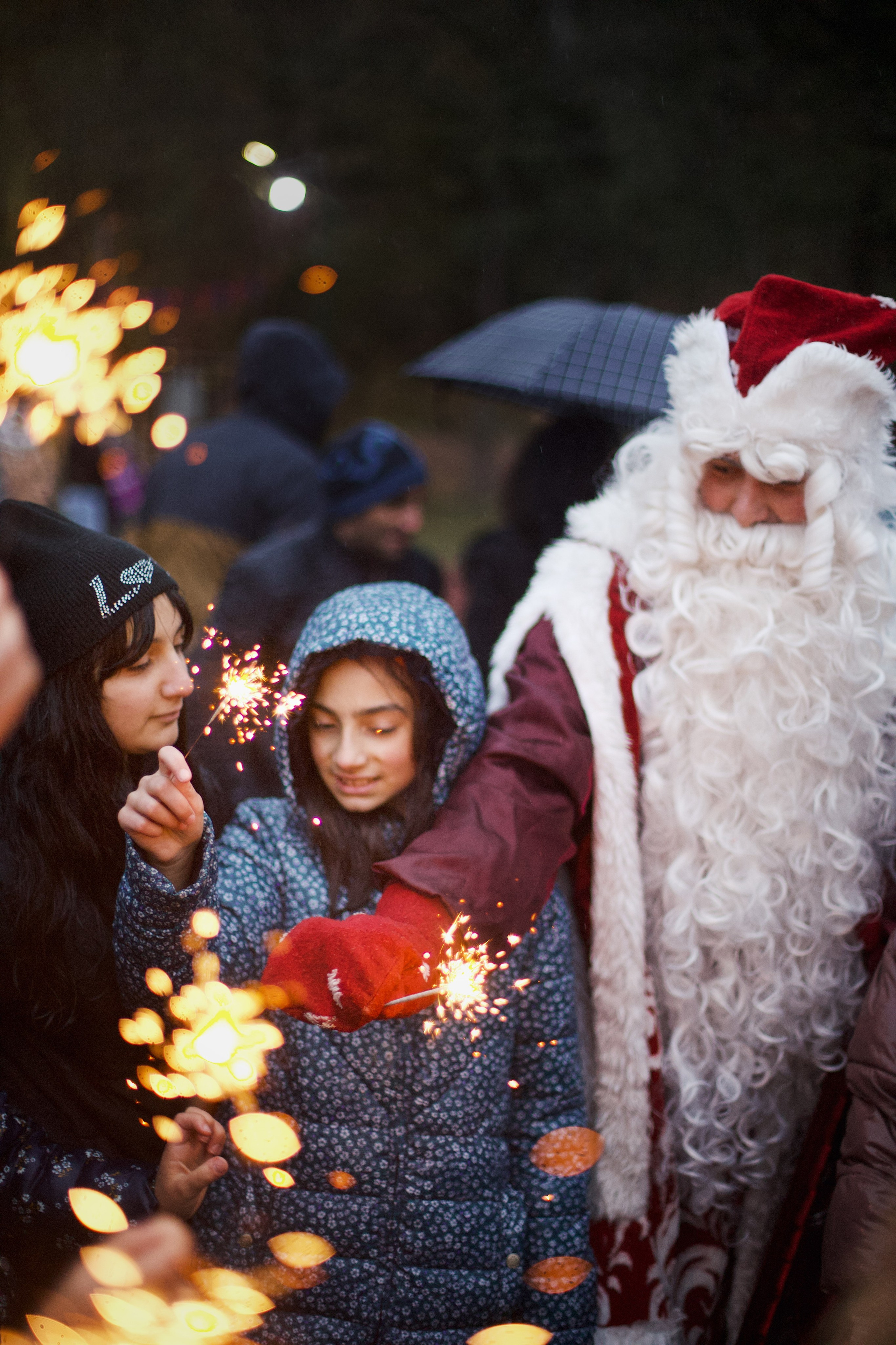 Christmas Tree opening in Dilijan city park. Фотограф в Армении Женя Гилевич