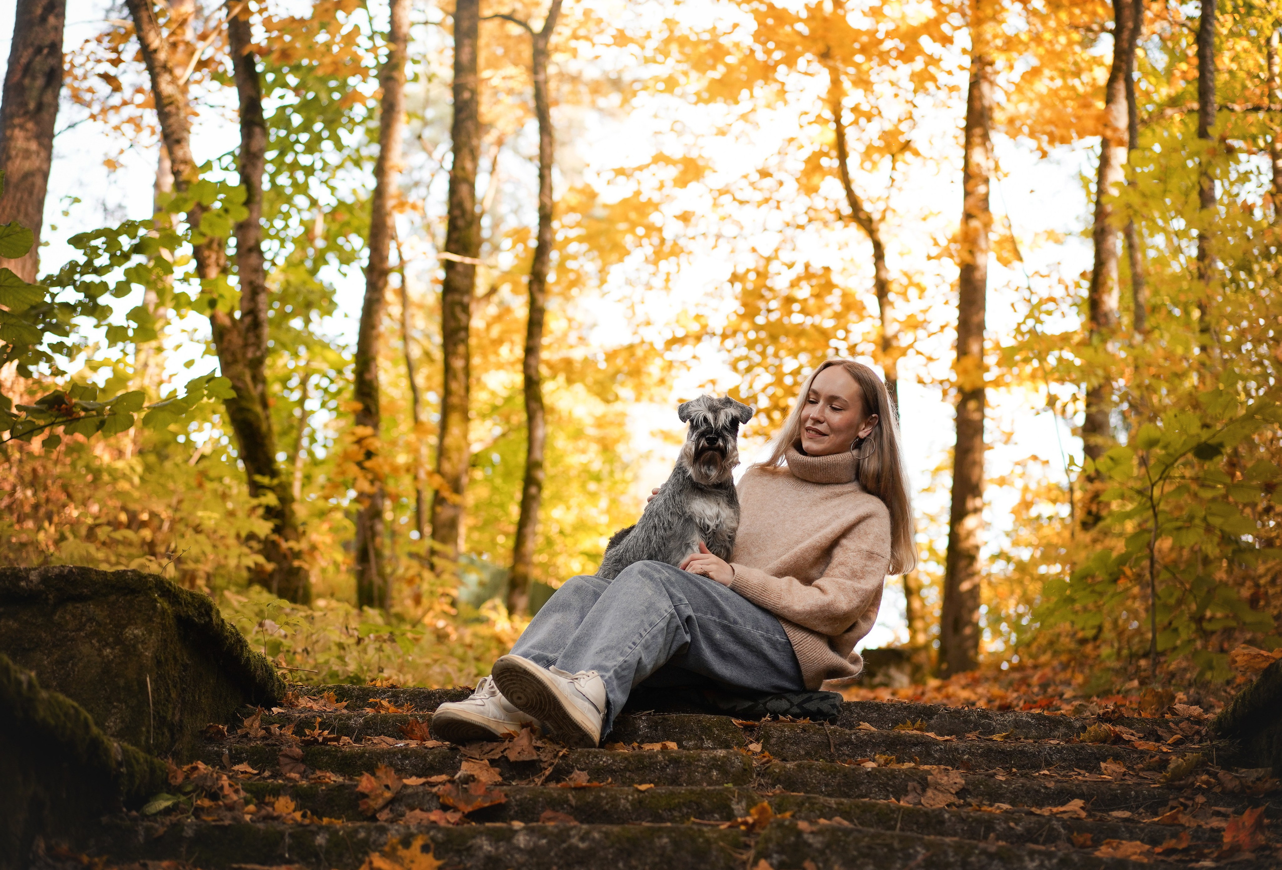 Даша Никита и Бенчи. Фотограф-анималист в Санкт-Петербурге Яна Мартынова