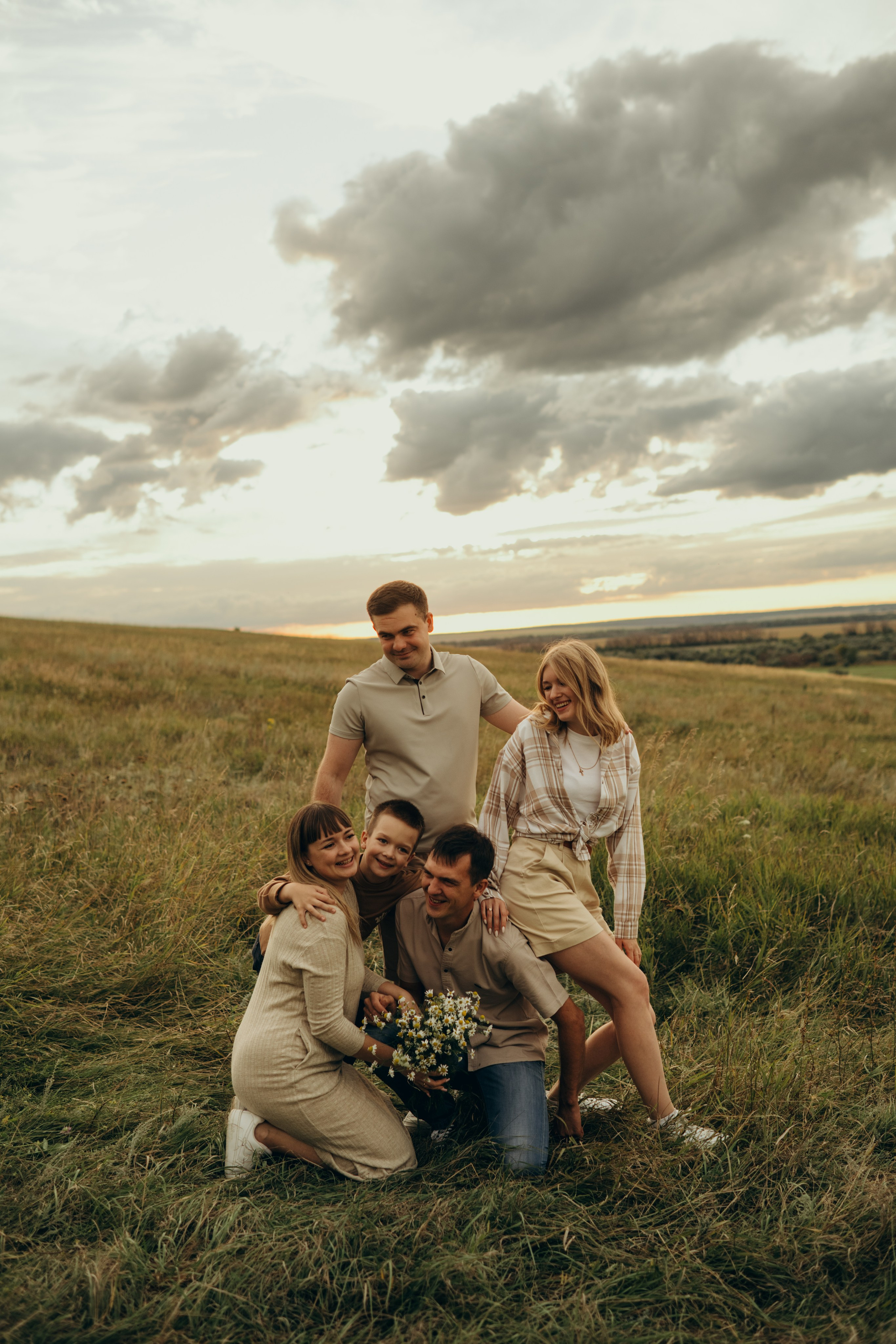 Даша Даня Ксюша Илья Саша и Ева. Свадебный и семейный фотограф в Самаре Головань Наталья