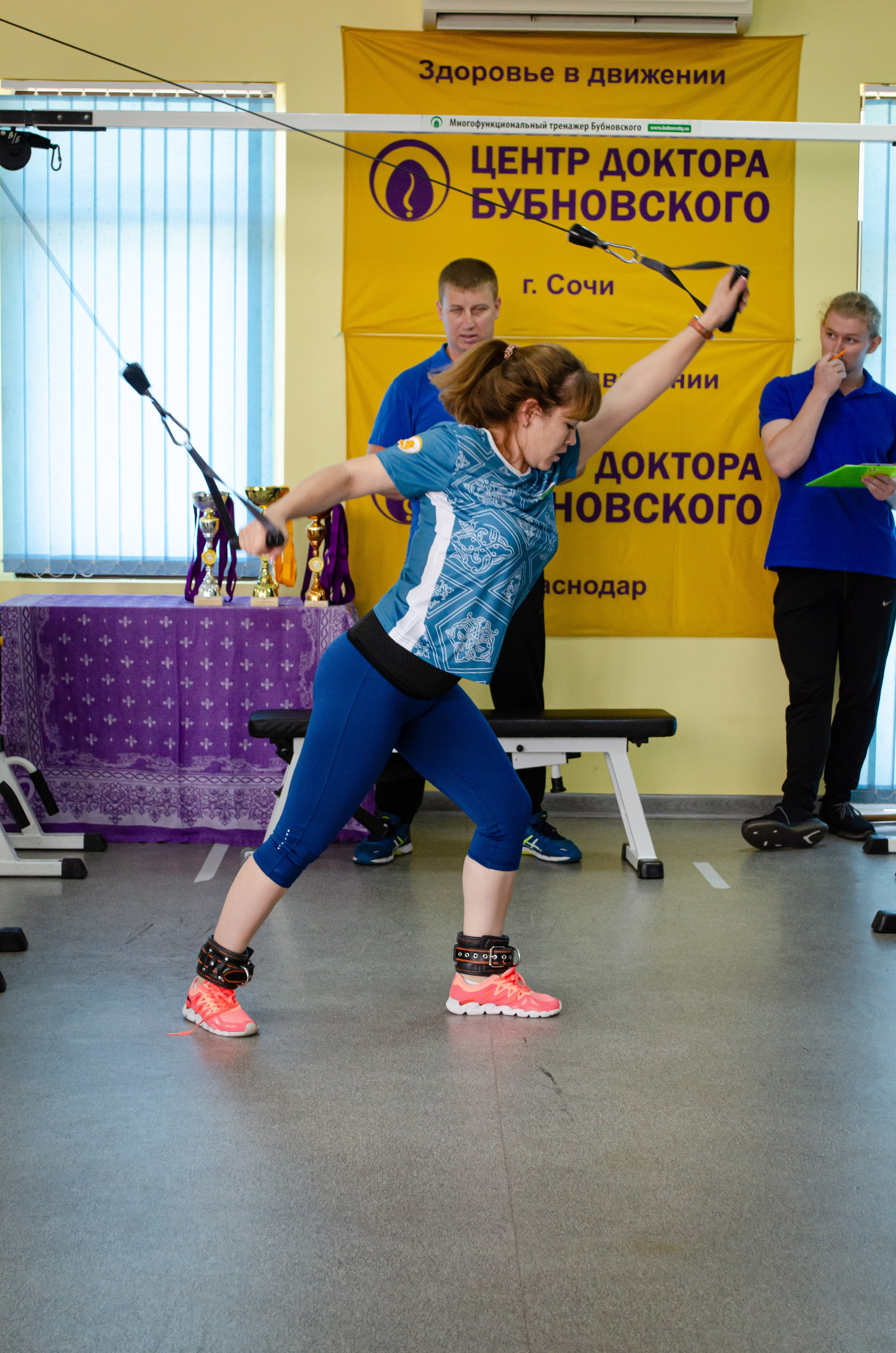 Медицинское спортивное мероприятие. Фотограф