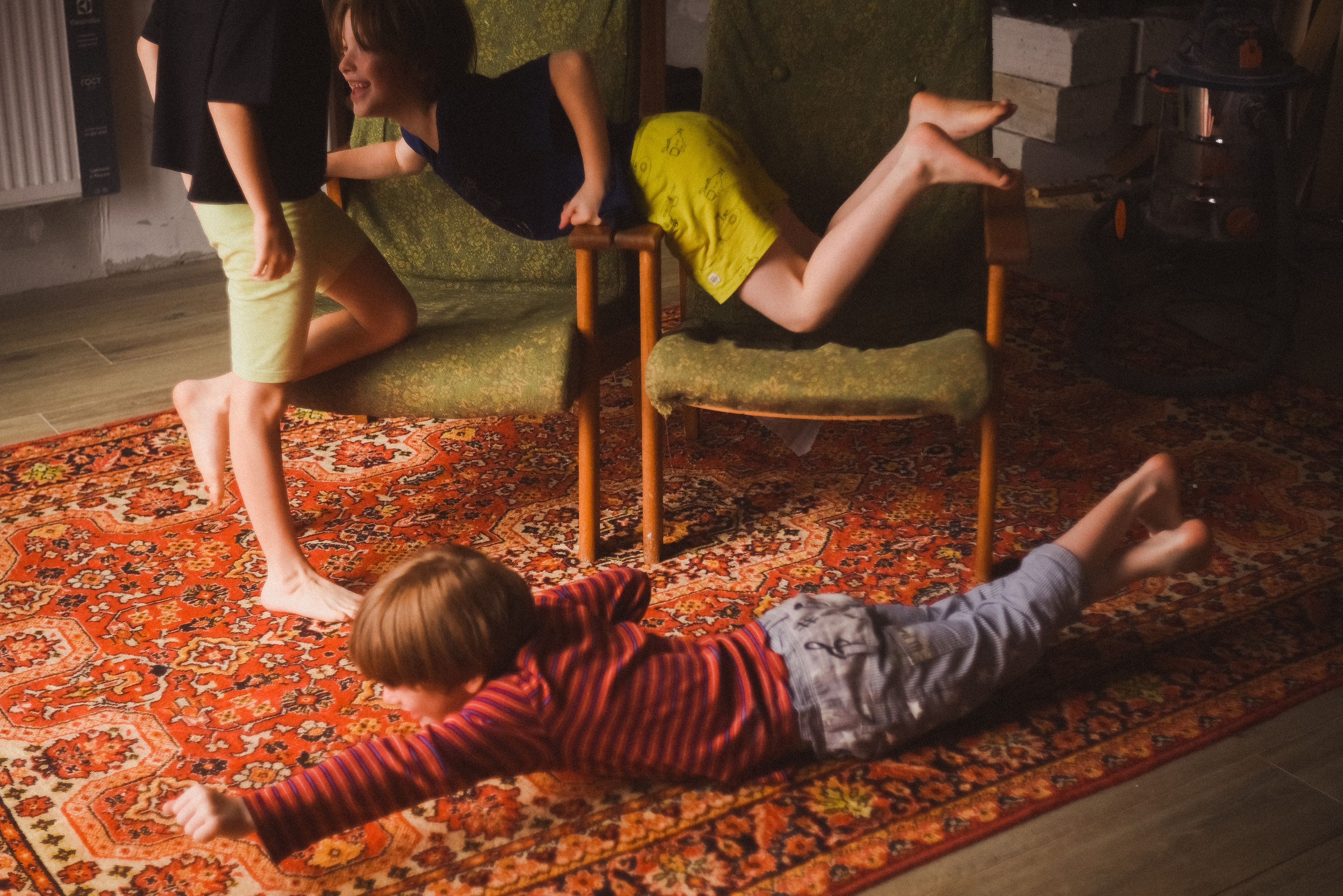 Ванна на костре. Детский и семейный фотограф в Новосибирске Саша Дорошенко