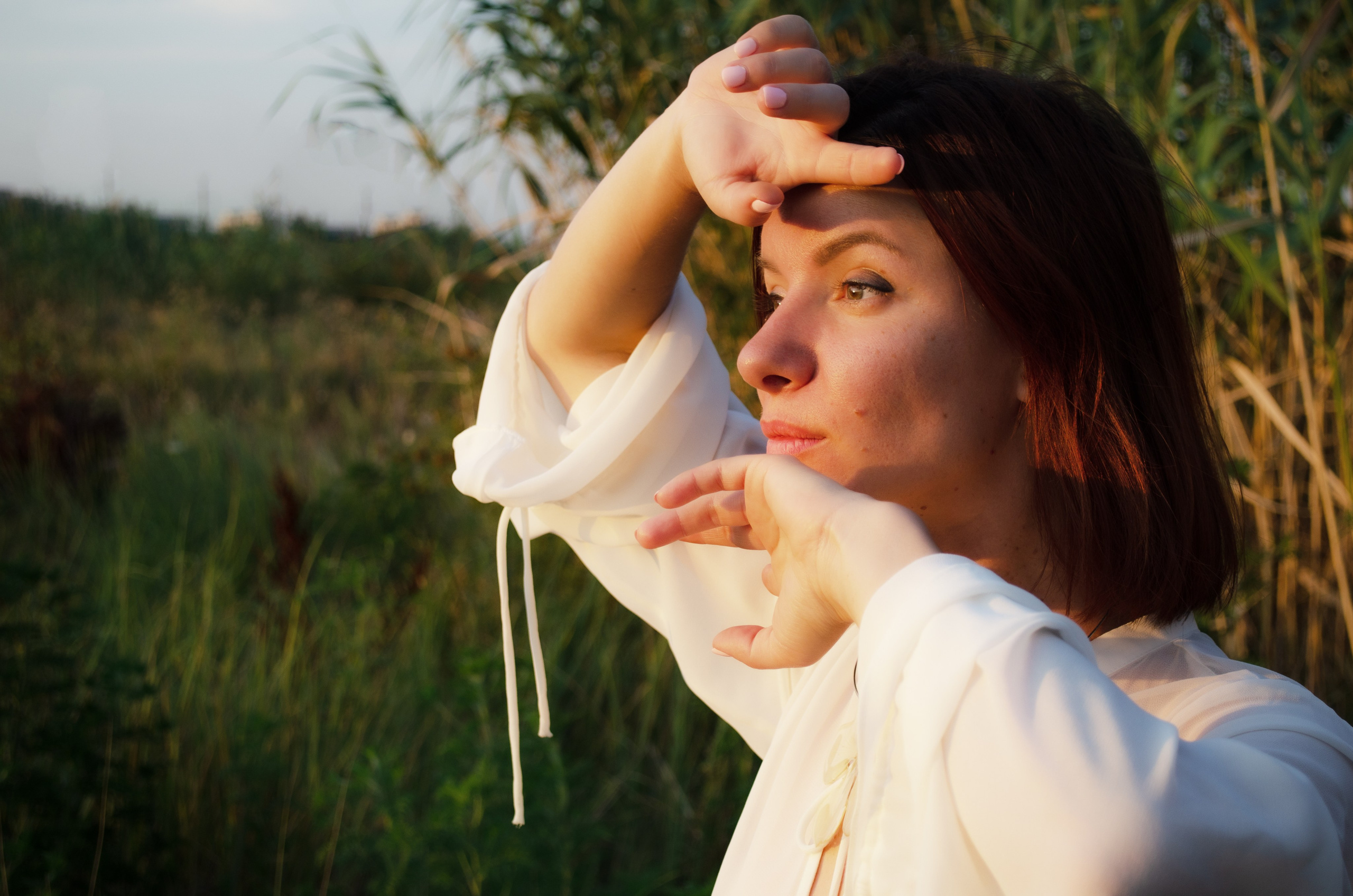 Нина. Камыши. Портретный фотограф в Краснодаре Юлия Кудряшова