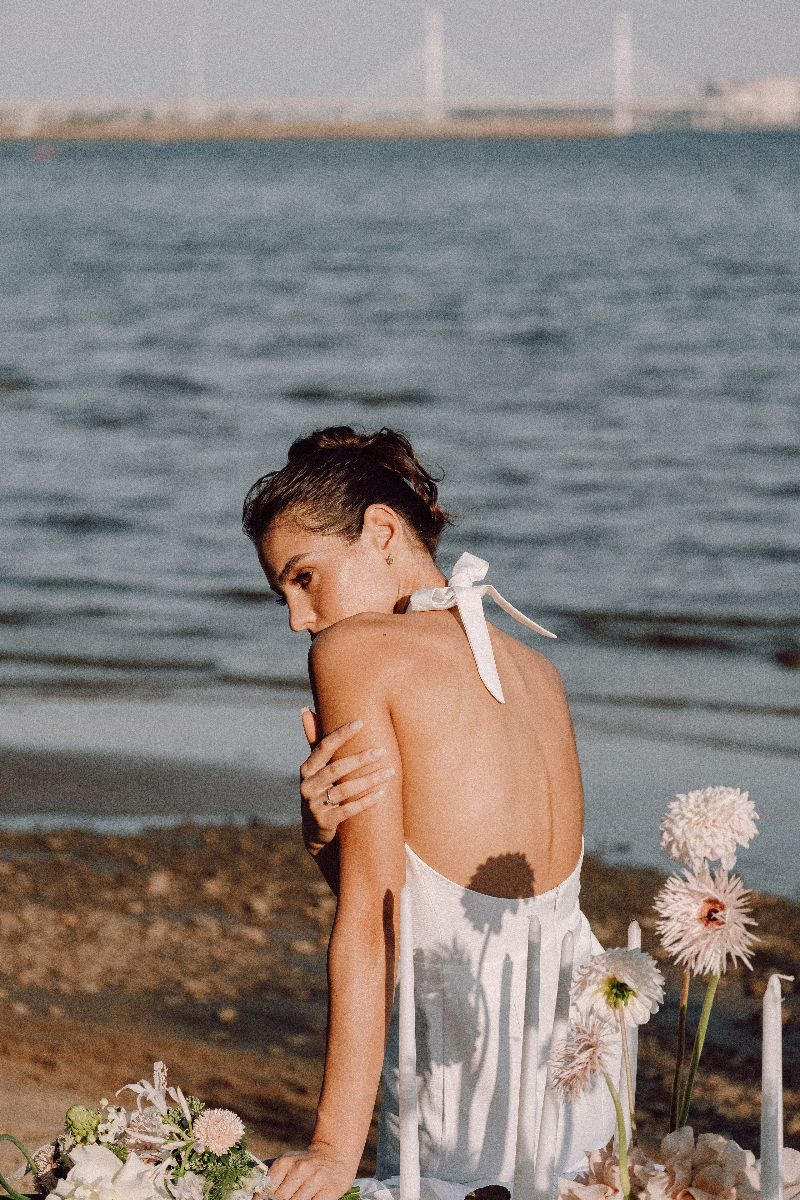 СВАДЕБНАЯ ФОТОСЕССИЯ ВЫЕЗДНОЙ ЦЕРЕМОНИИ (ФИНСКИЙ ЗАЛИВ). Профессиональный фотограф, Санкт-Петербург — Виктория Богомолова