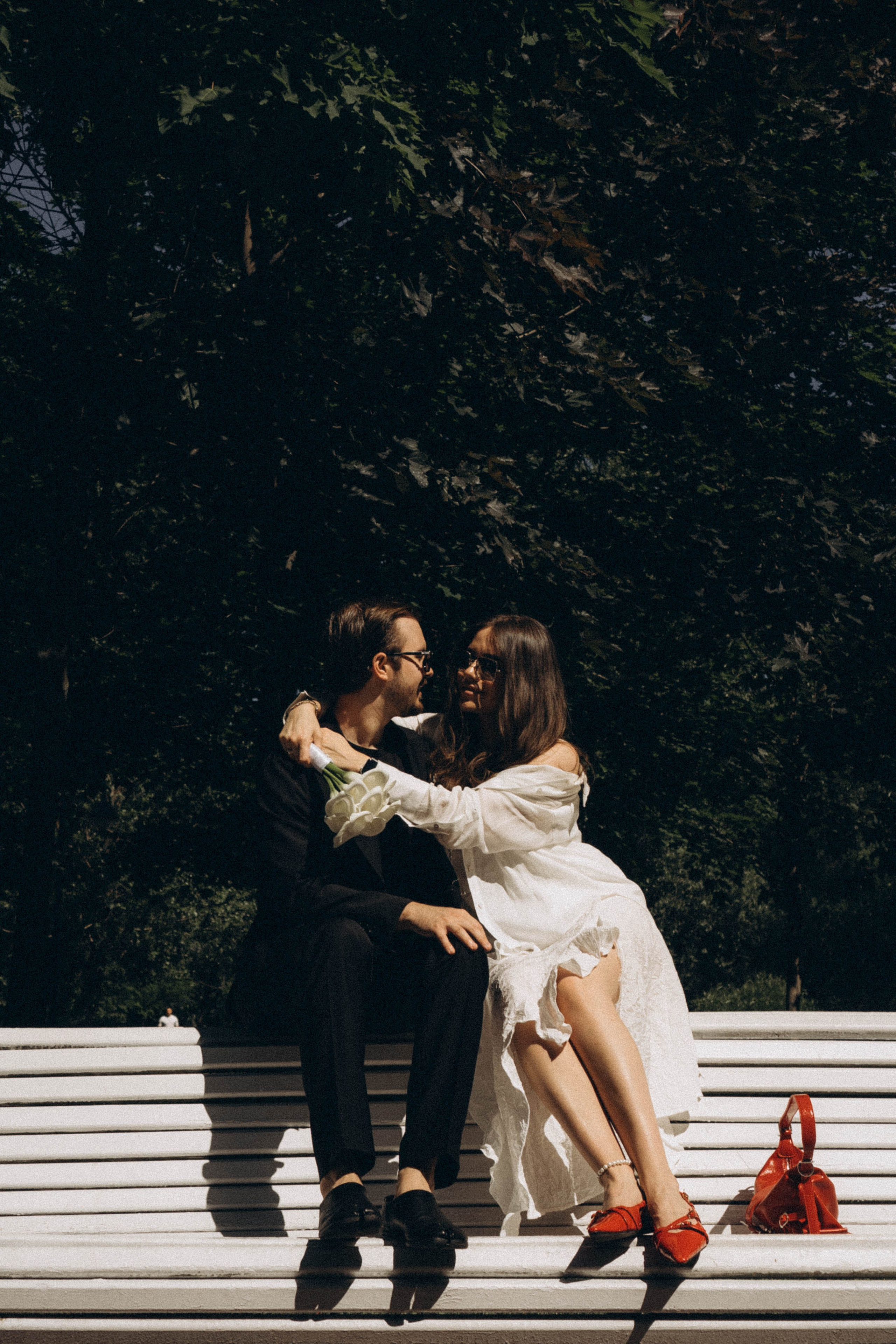 СВАДЕБНАЯ СЬЕМКА В ПАРКЕ ПОБЕДЫ И ПРОГУЛКА ПО МОСКОВСКОМУ ПРОСПЕКТУ. Профессиональный фотограф, Санкт-Петербург — Виктория Богомолова