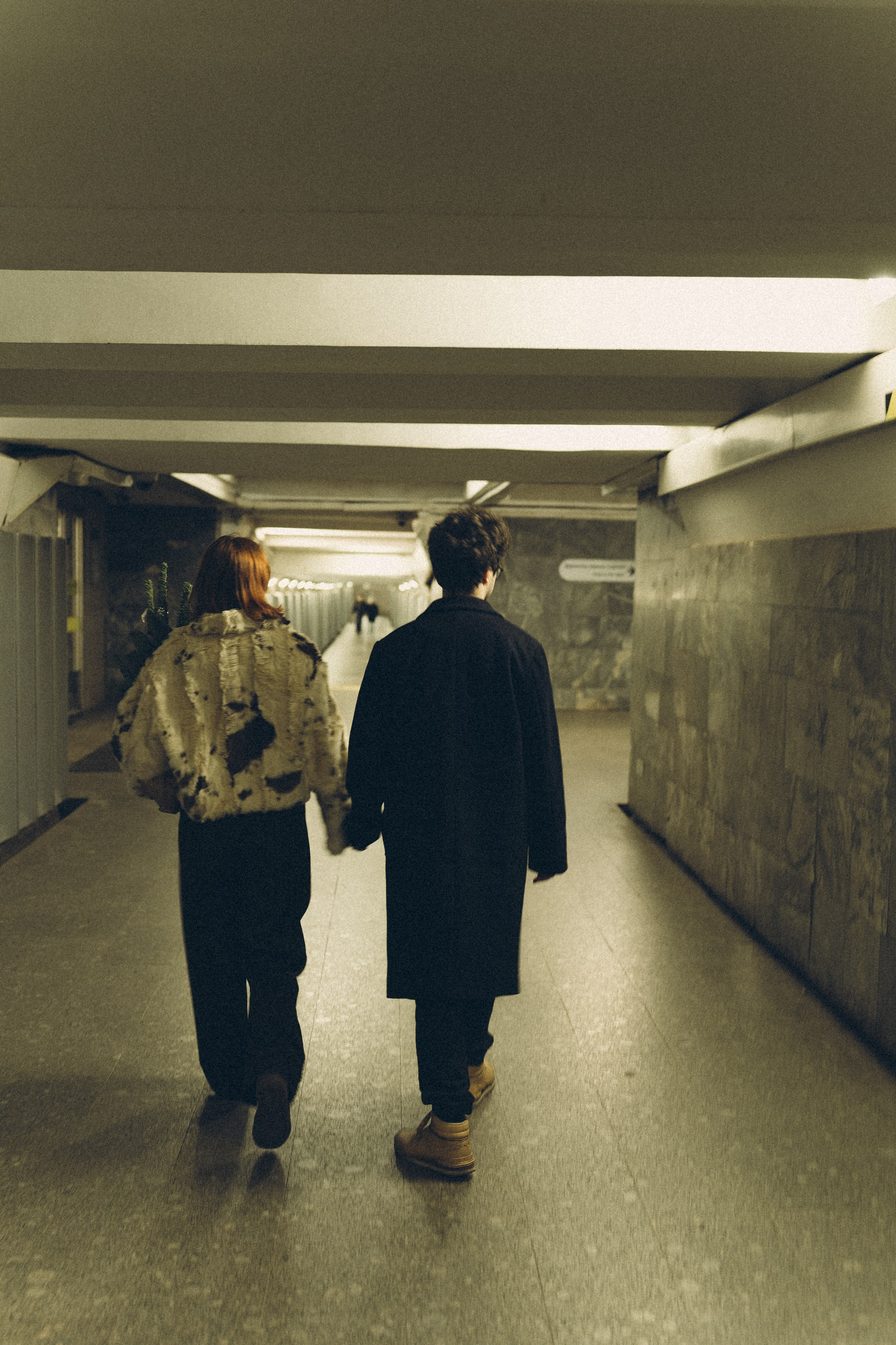 НОВОГОДНЯЯ ФОТОСЕСИИЯ ПАРЫ В МЕТРО ЛЮБОВЬ. Профессиональный фотограф, Санкт-Петербург — Виктория Богомолова