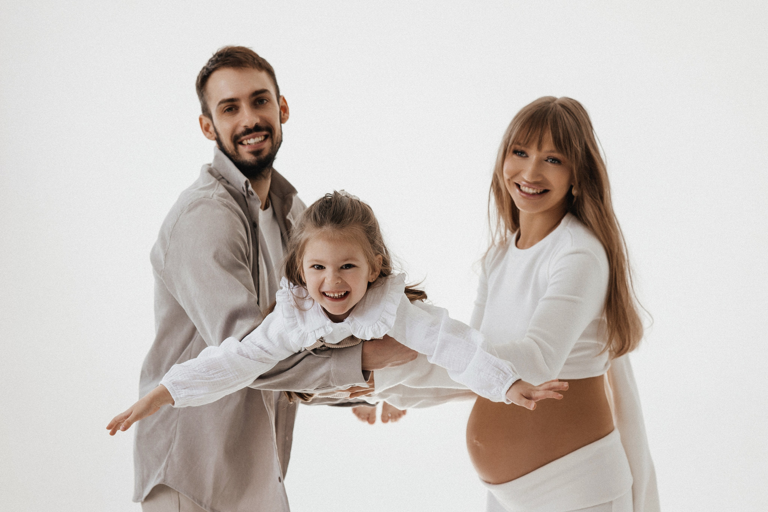 Анастасия с семьей