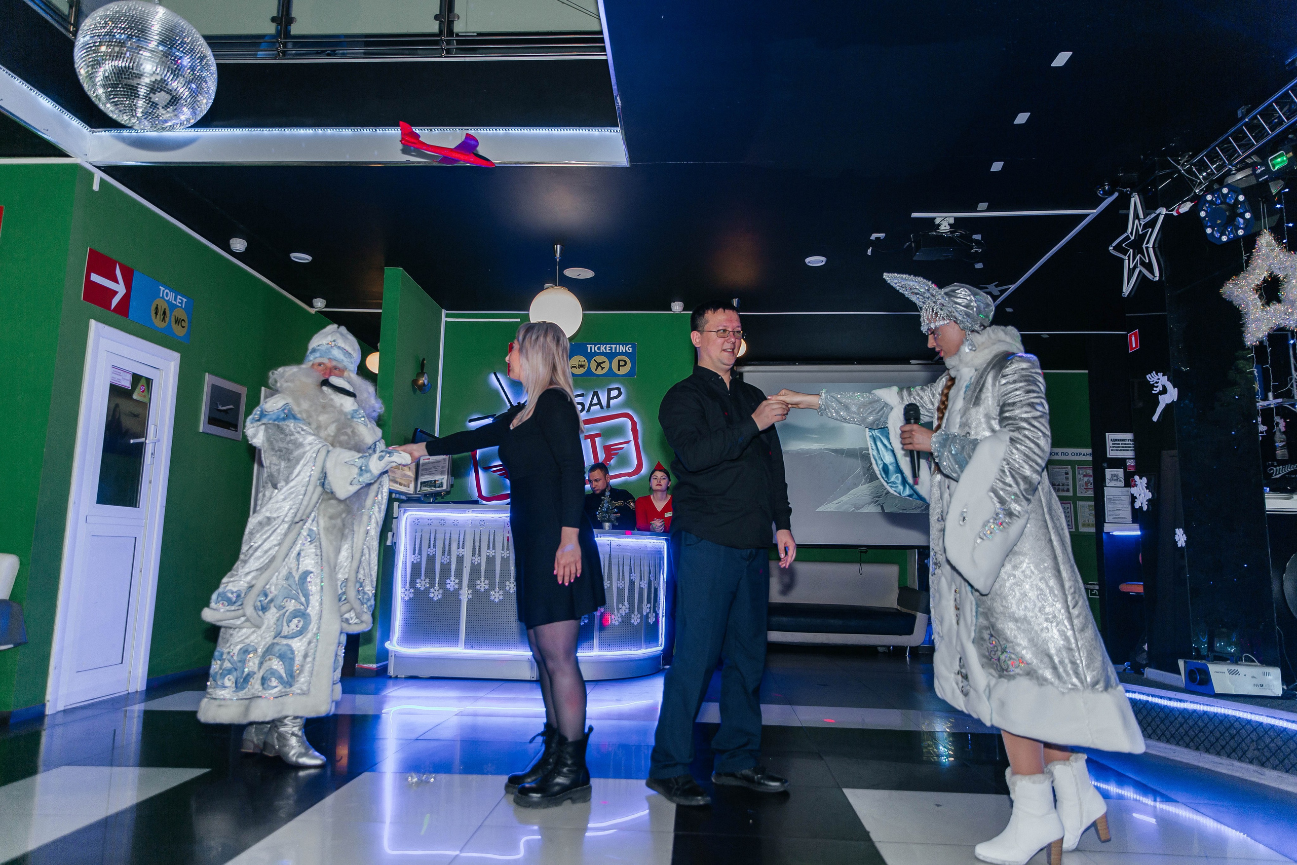 Новогодний корпоратив репортаж. Главная