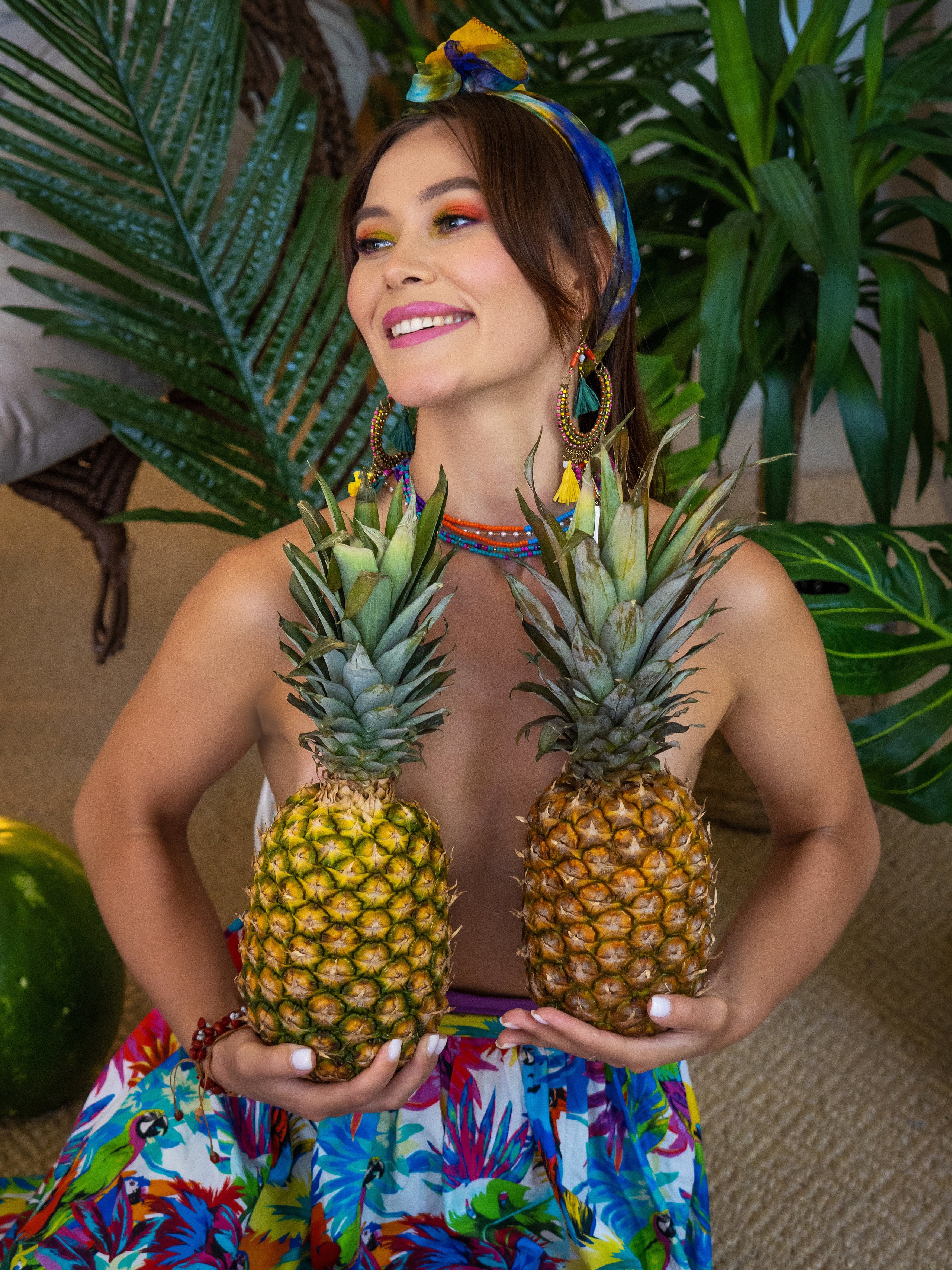 Тропики в студии. Фотограф в Сочи и Москве Полина Душенкова