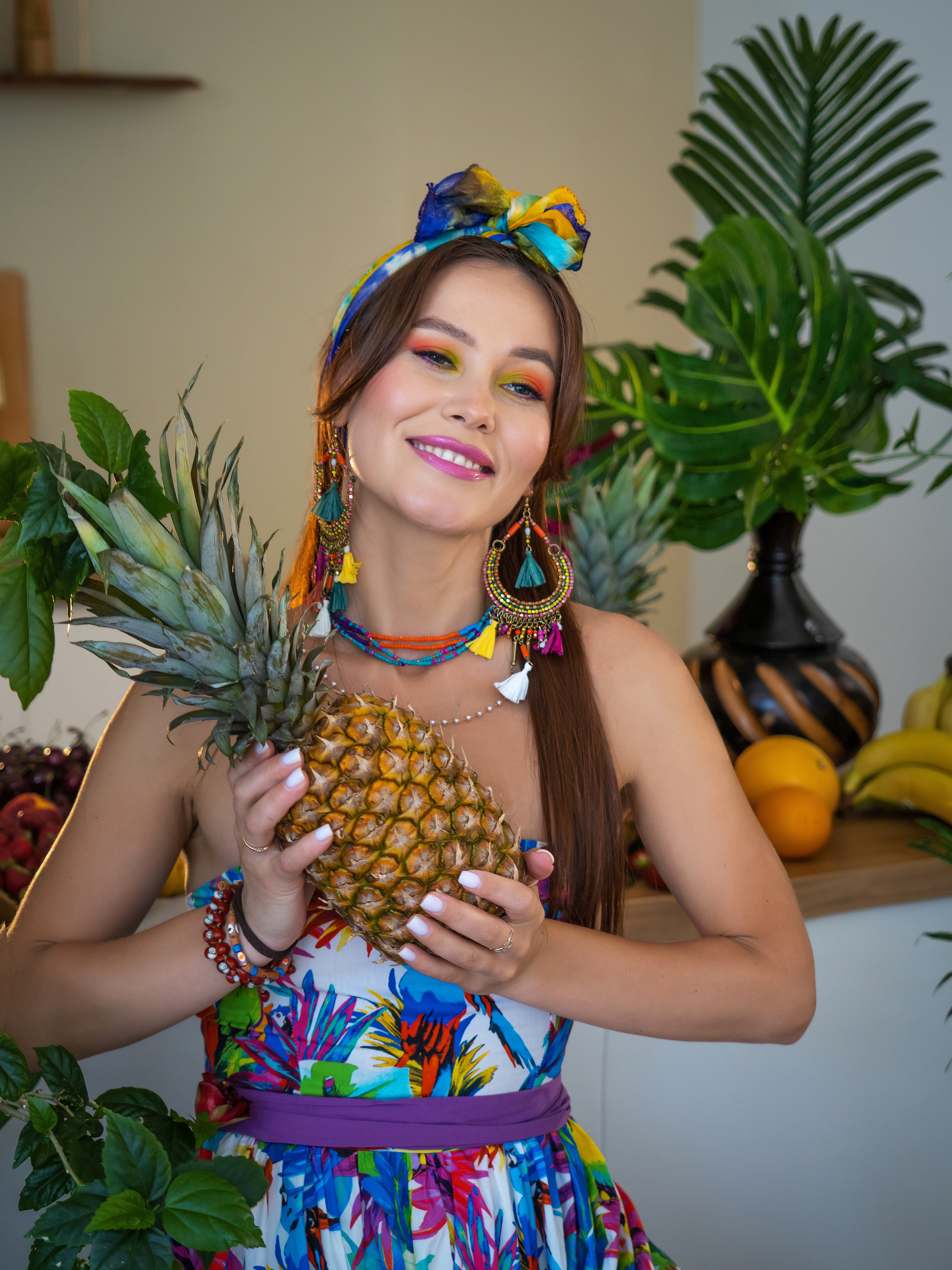 Тропики в студии. Фотограф в Сочи и Москве Полина Душенкова