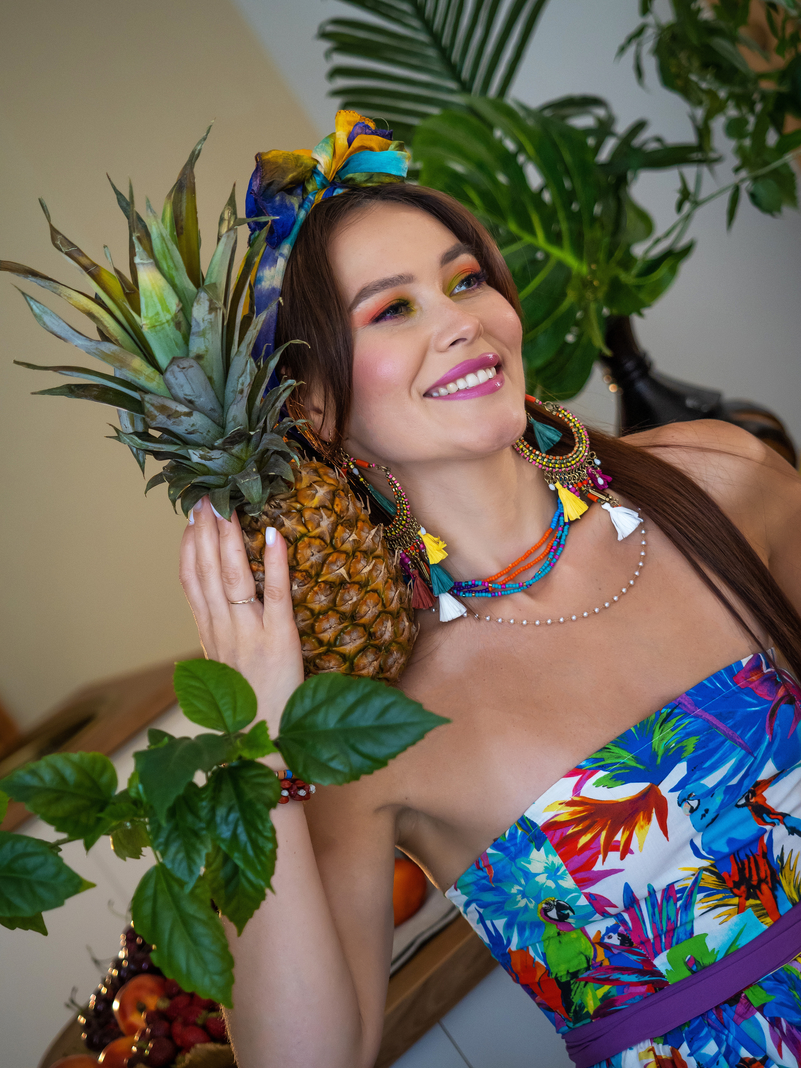 Тропики в студии. Фотограф в Сочи и Москве Полина Душенкова