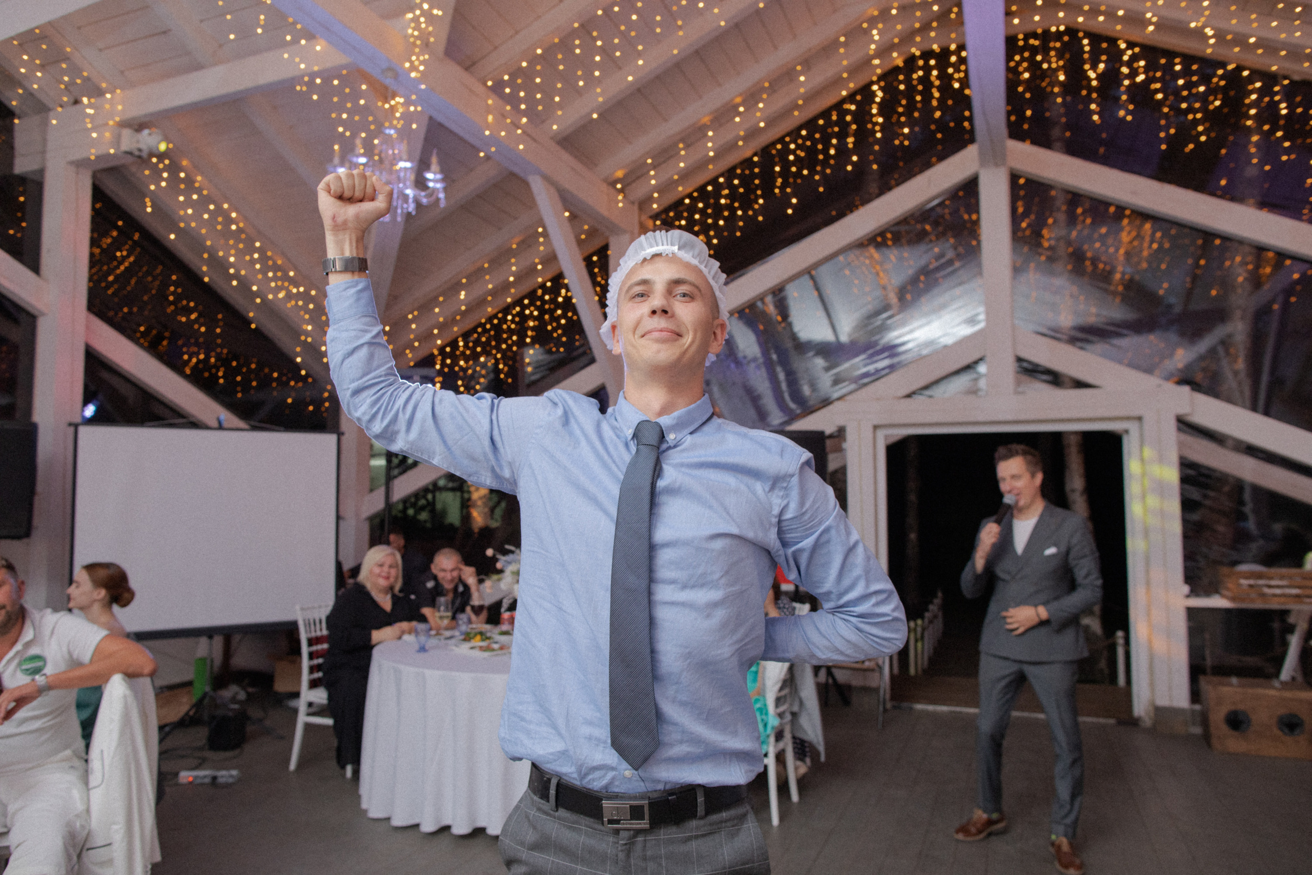 Оля и Серёжа. Ведущий на свадьбу в Москве Зубков Алексей