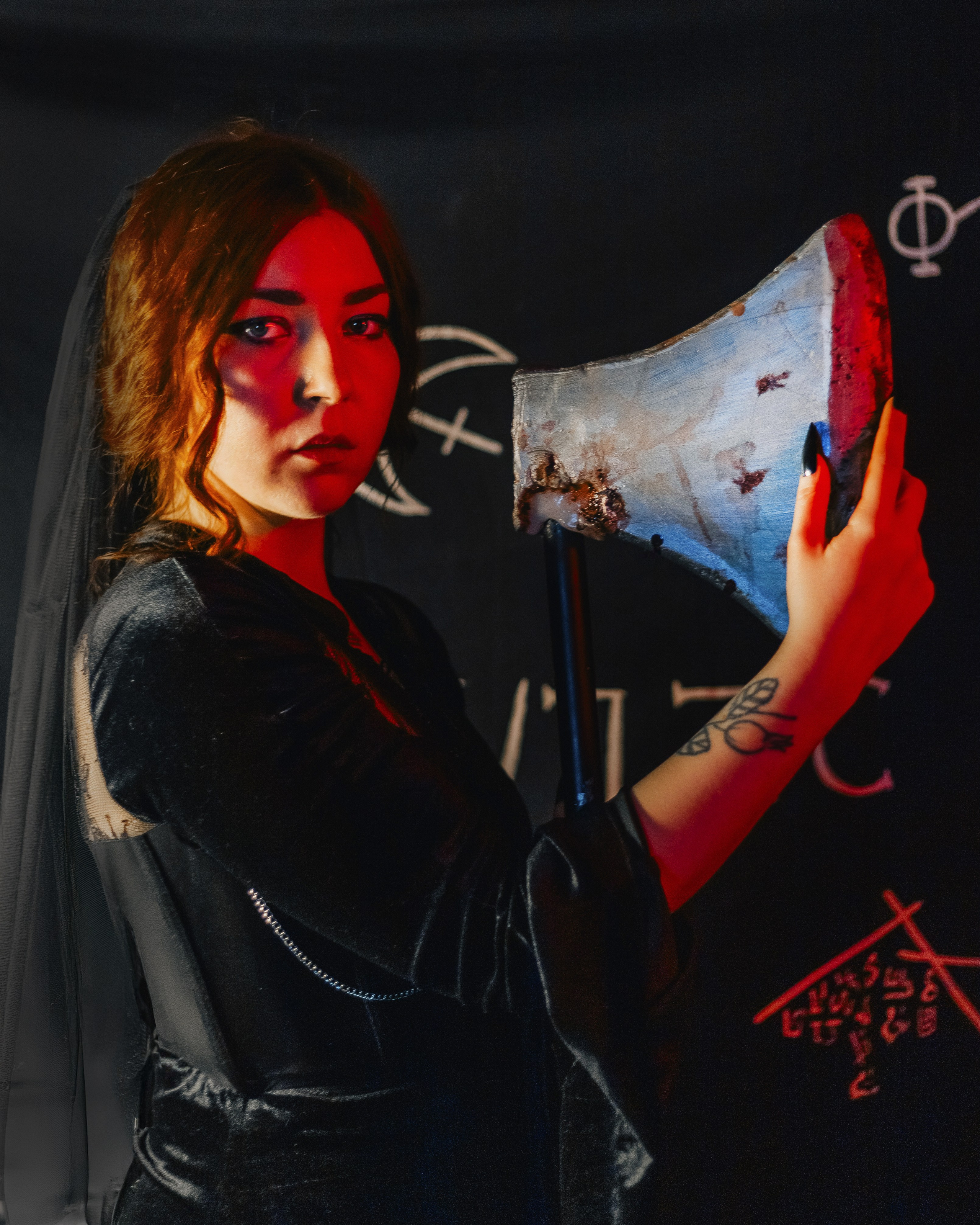 Невеста палача. Рокография. Аля Рашпиль. Фотограф Москва