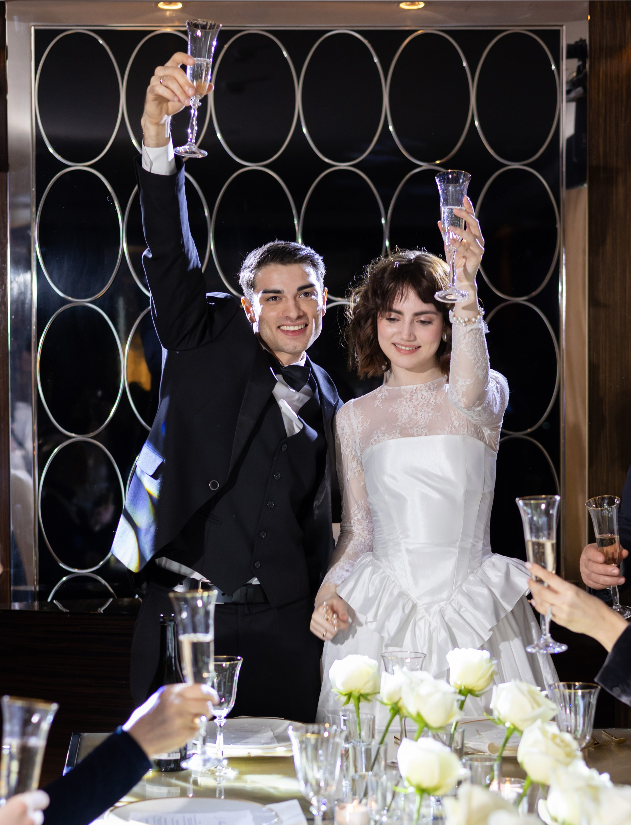 Даниэль и Елизавета. Свадебный камерный ужин. Семейный и свадебный фотограф в Москве и области EVGENIA SAVI