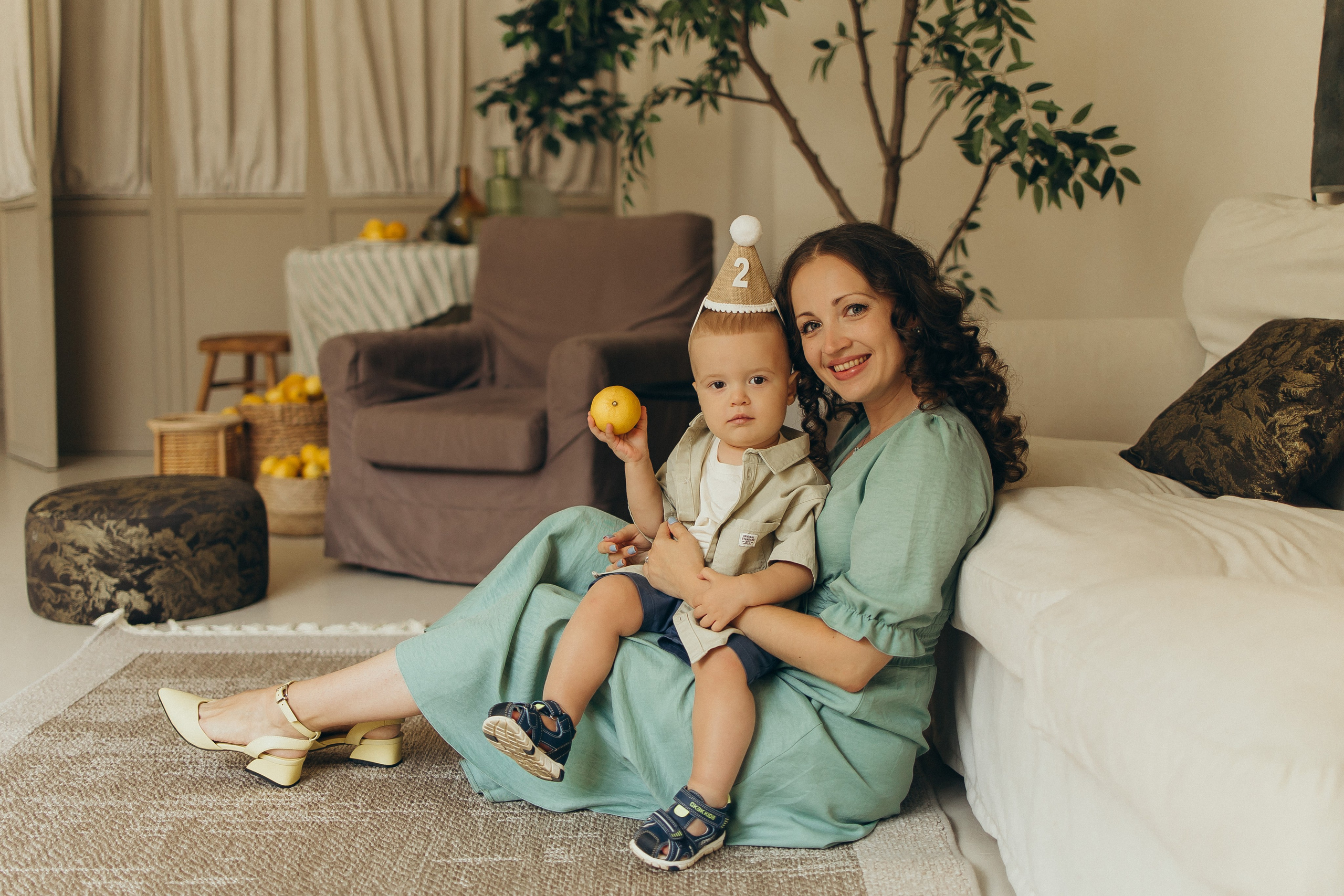 К двум годам Платона — зал Серена. Семейный фотограф в Краснодаре Храмова Анна