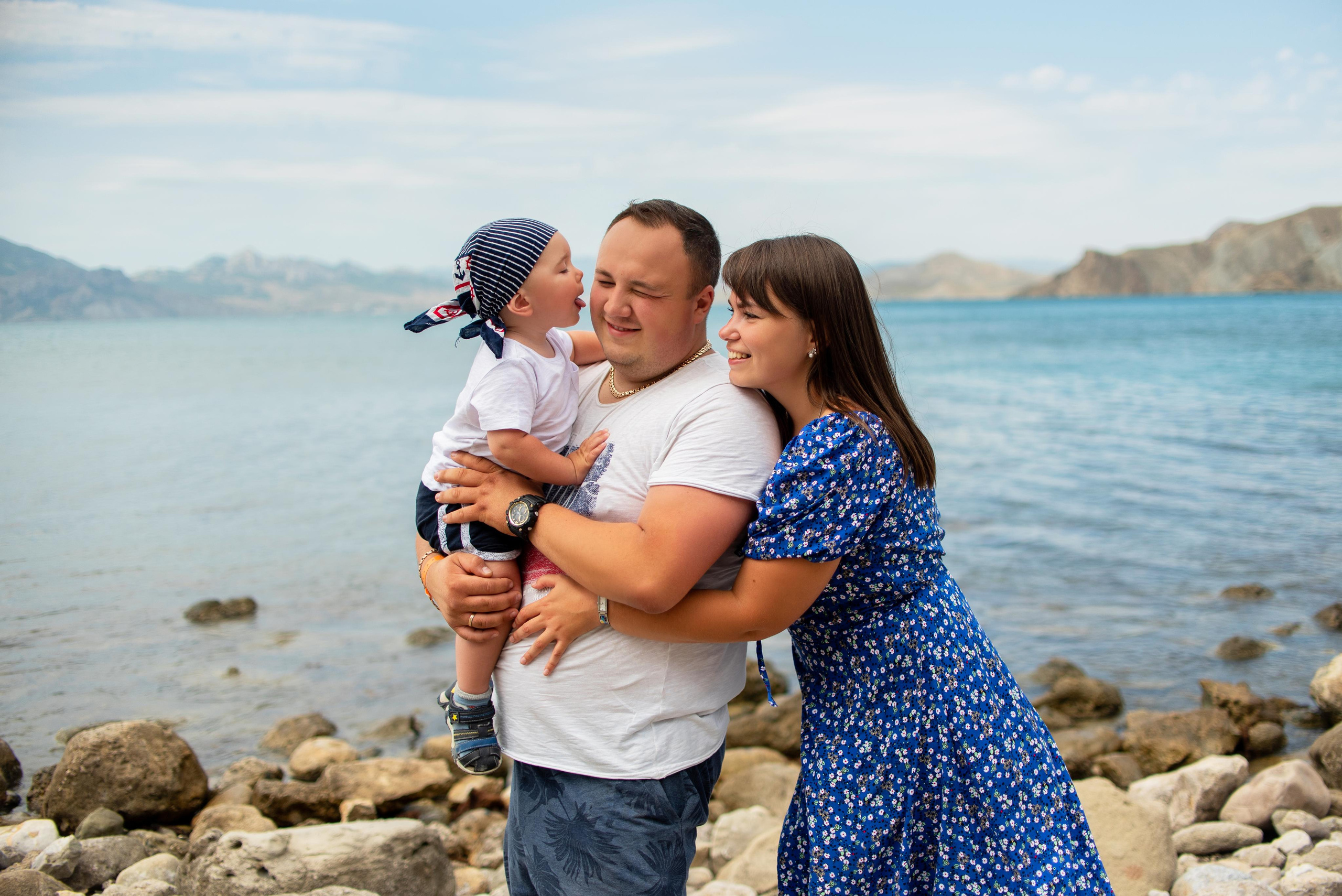 Юлия, Артём и Арсений. Семейный и свадебный фотограф в Феодосии и Коктебеле
