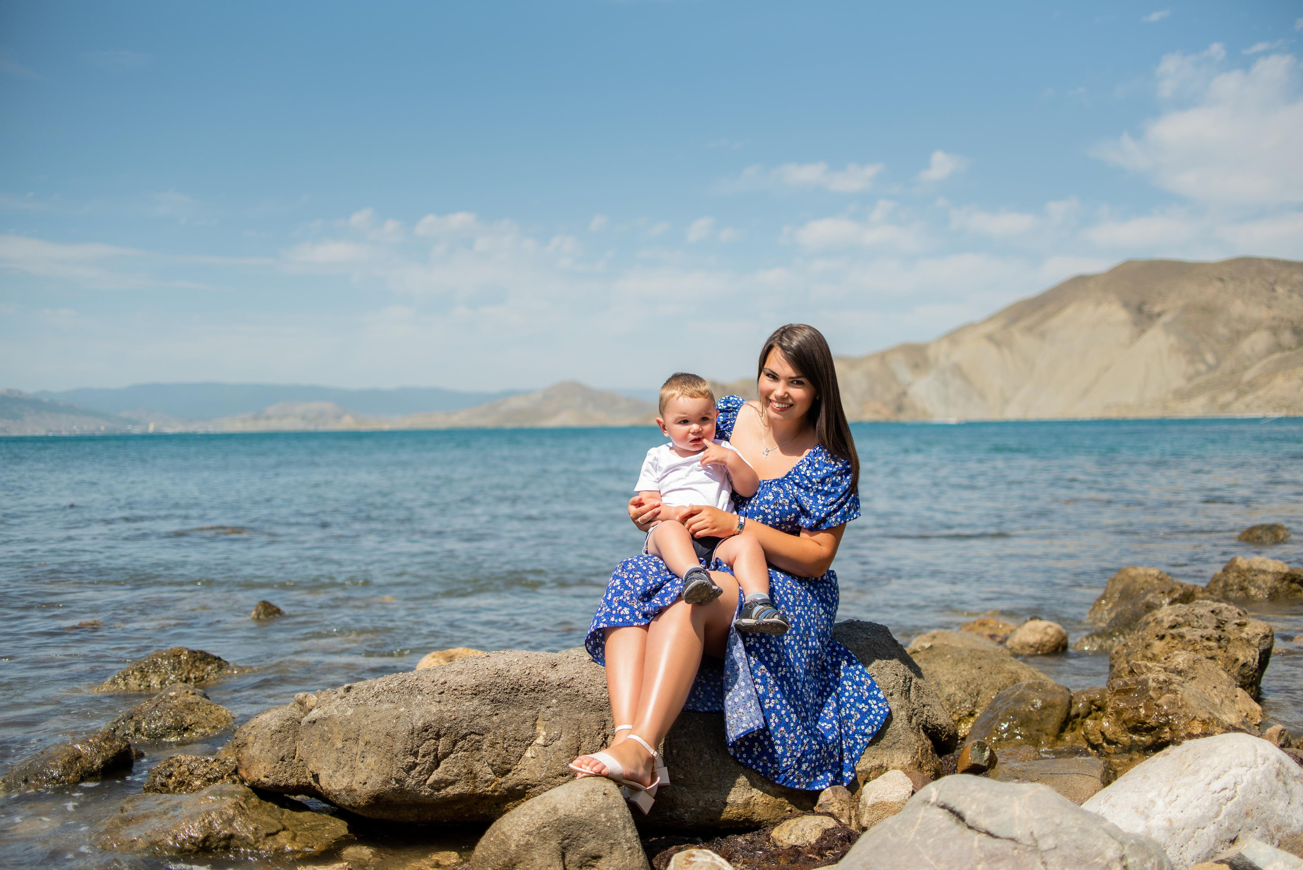Юлия, Артём и Арсений. Семейный и свадебный фотограф в Феодосии и Коктебеле