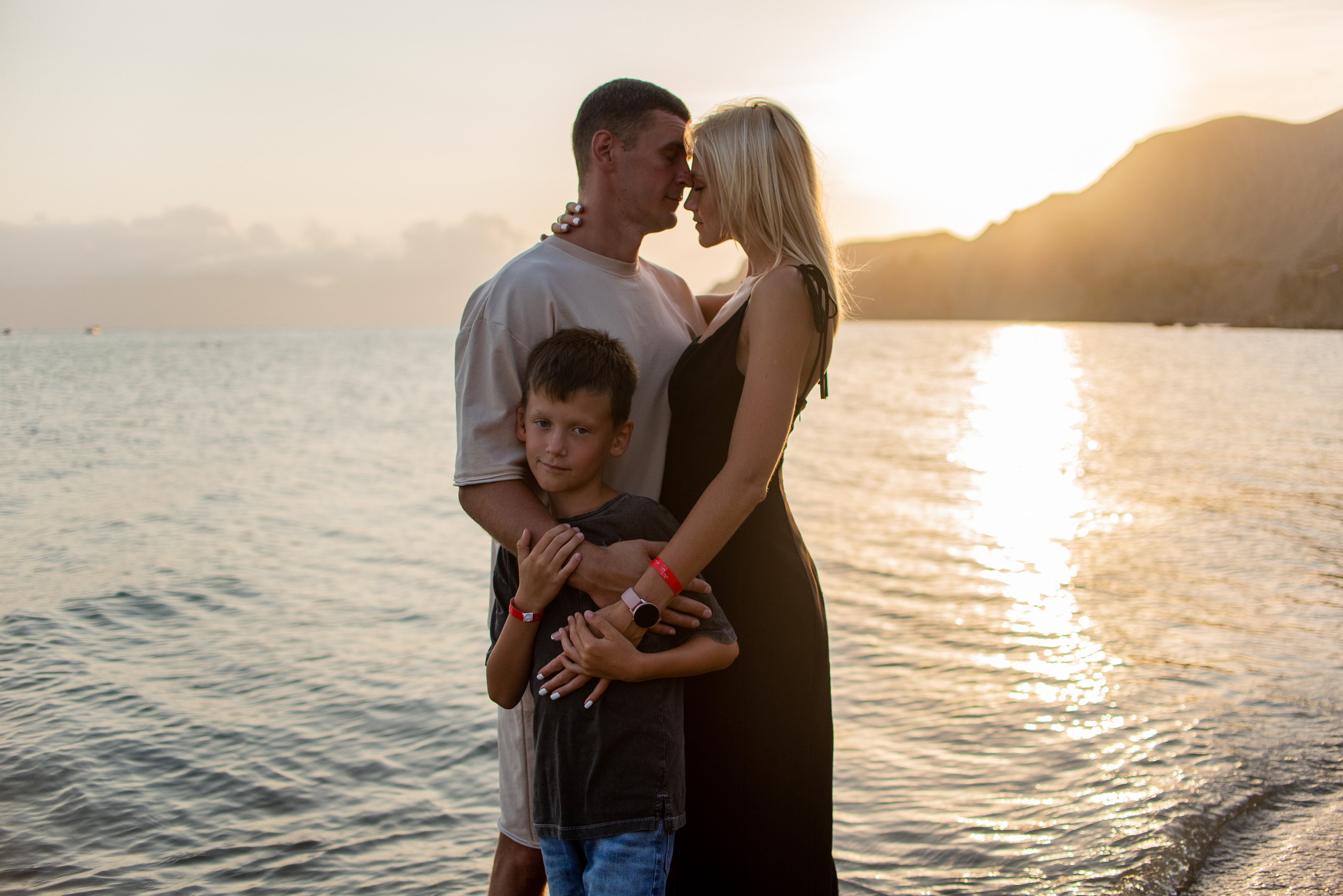 Юля, Миша и Лёша. Семейный и свадебный фотограф в Феодосии и Коктебеле