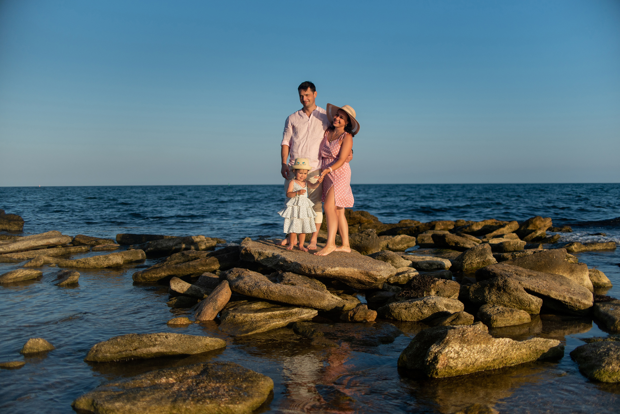 Марина, Виктор и Полина. Семейный и свадебный фотограф в Феодосии и Коктебеле